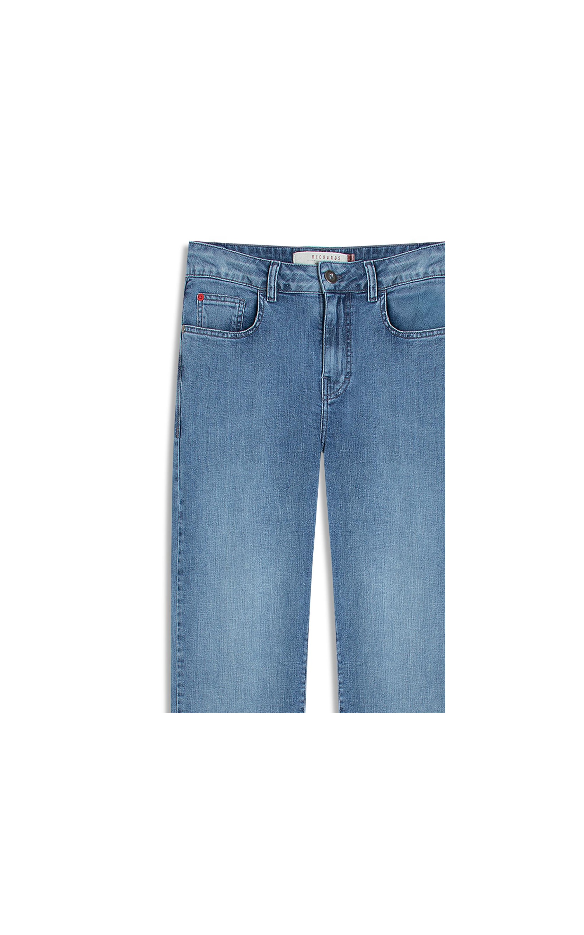 Calca Patt d Eph 5 Pockets Blue Stretch Lav. Claro C/ Pincelado 2169-Lav. Claro