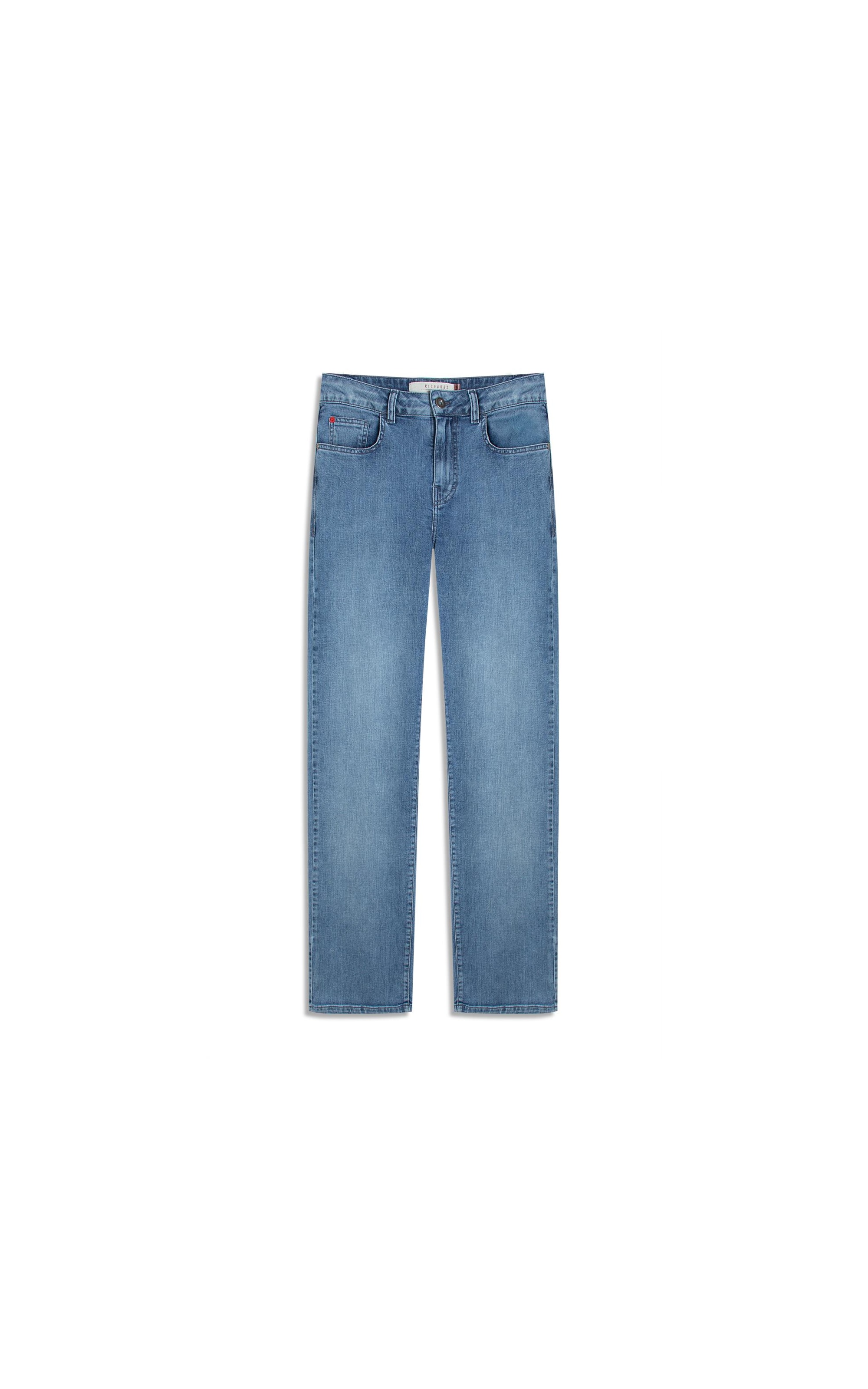 Calca Patt d Eph 5 Pockets Blue Stretch Lav. Claro C/ Pincelado 2169-Lav. Claro