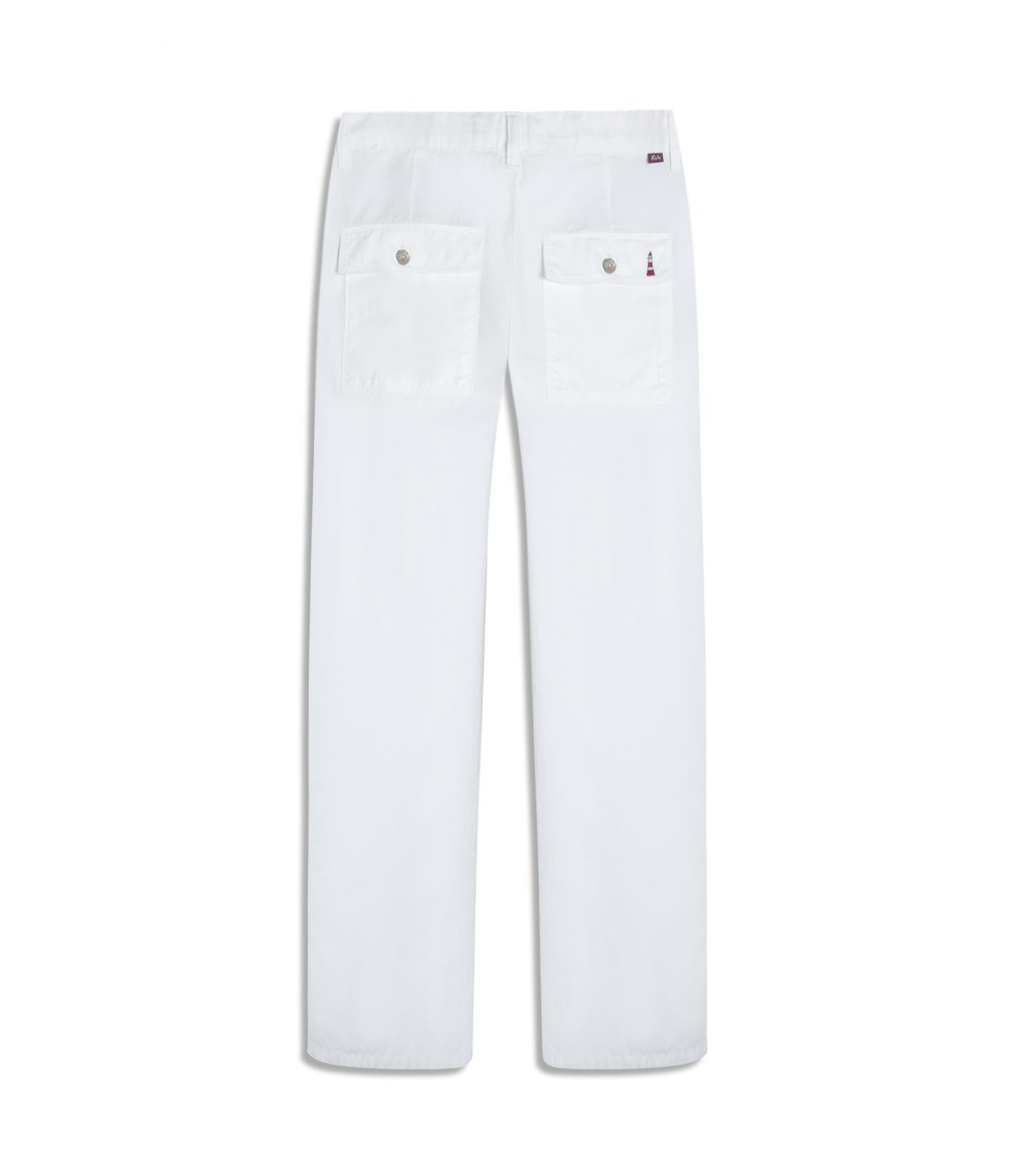 Calca Patt d Eph Bolt Bolso Lapela Branco