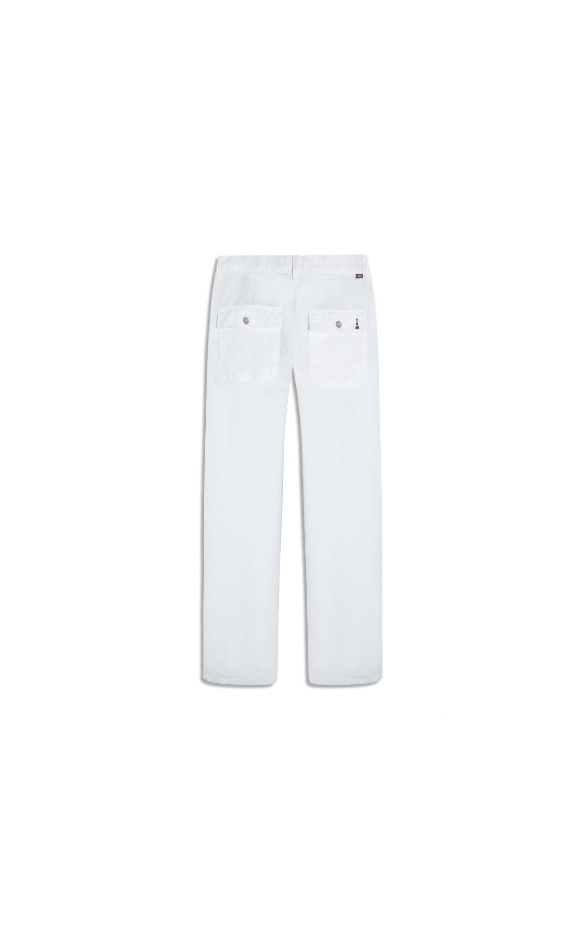 Calca Patt d Eph Bolt Bolso Lapela Branco