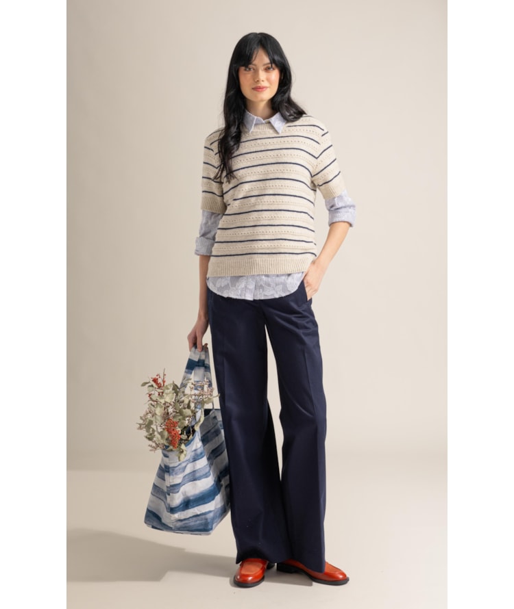 Calca Patte d Eph Moove Dark Navy