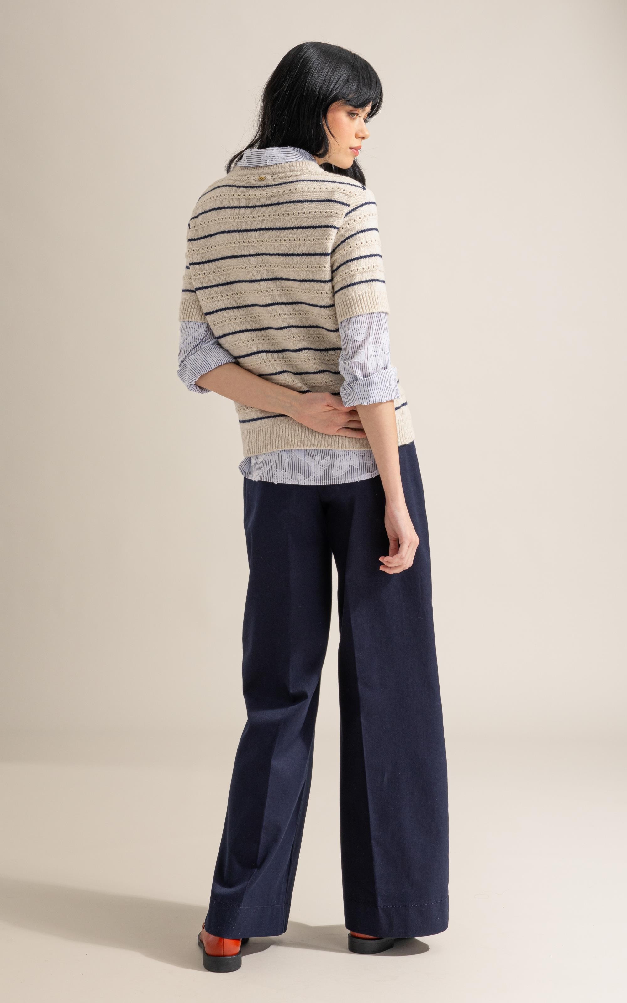 Calca Patte d Eph Moove Dark Navy