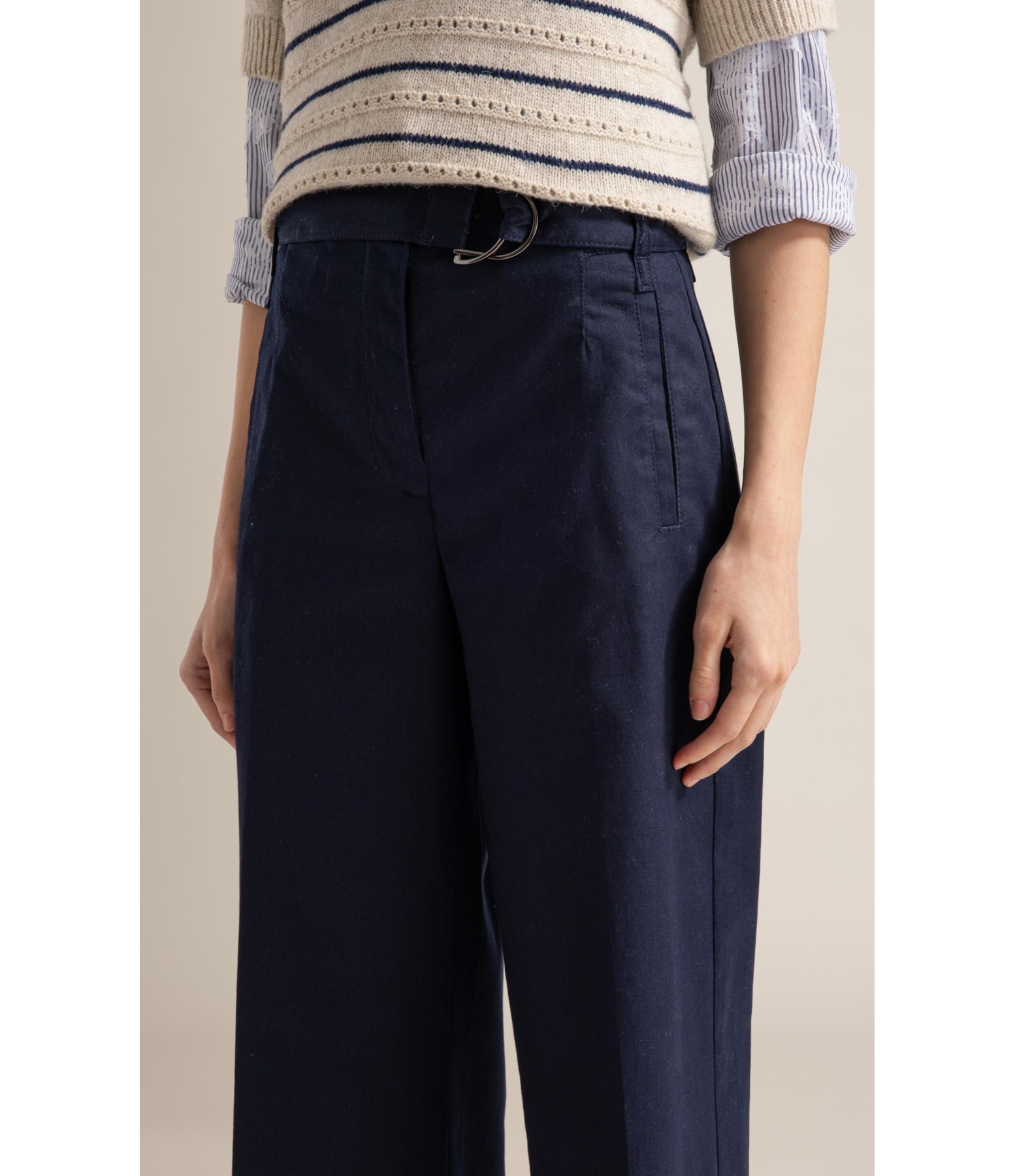 Calca Patte d Eph Moove Dark Navy