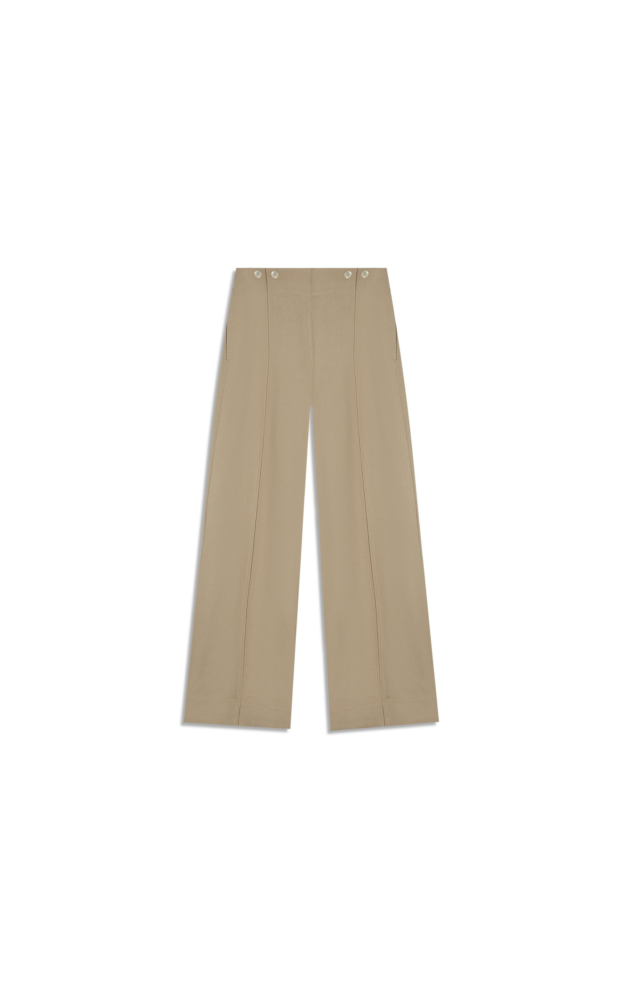 Calca Pete Path d Eph Linho Blend Caqui