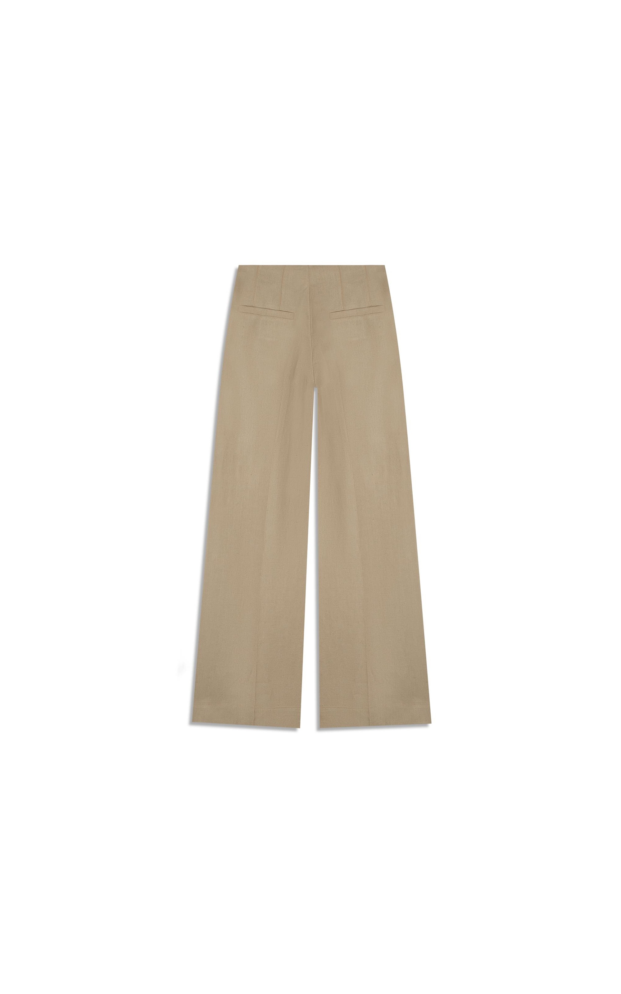 Calca Pete Path d Eph Linho Blend Caqui