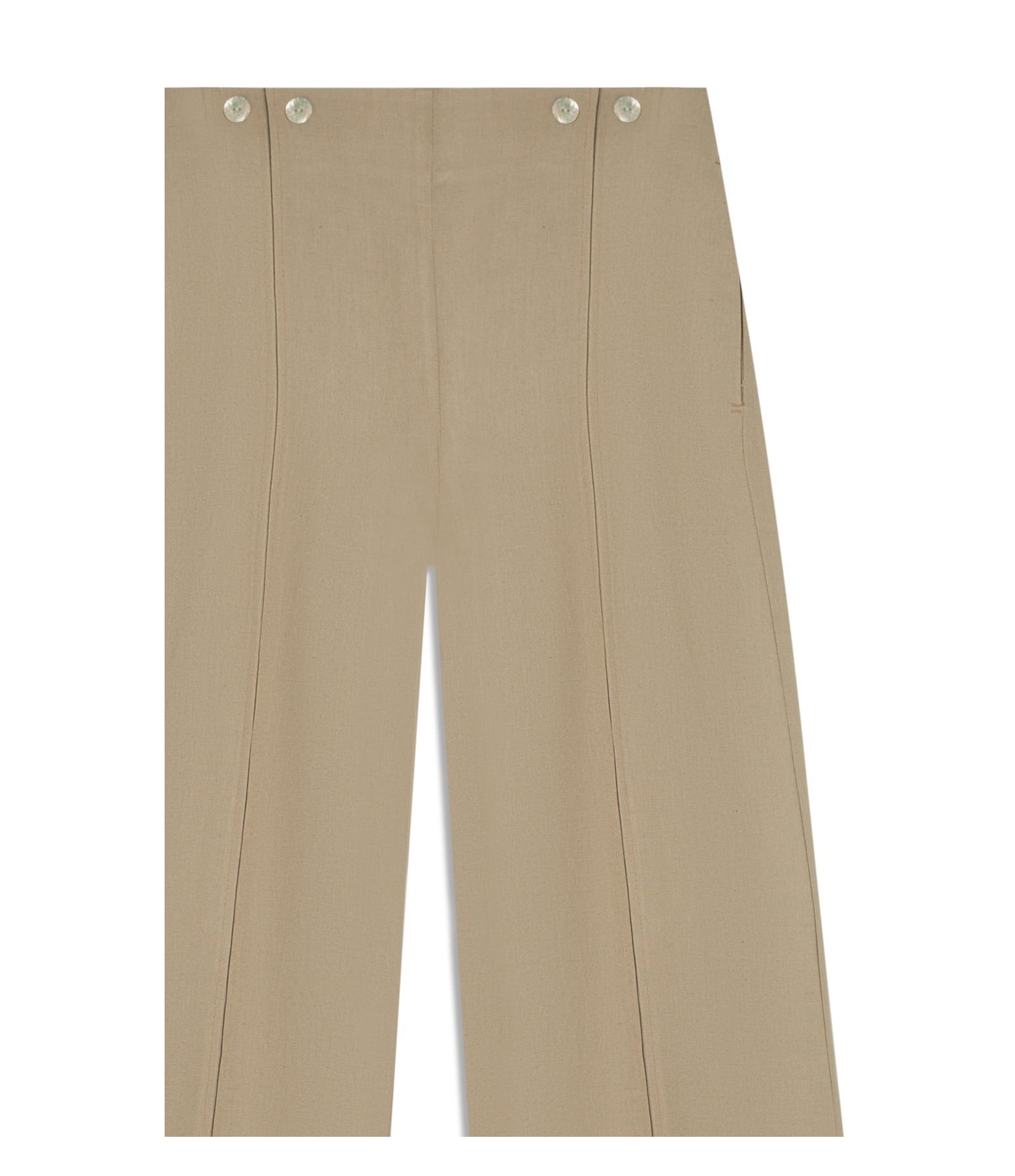 Calca Pete Path d Eph Linho Blend Caqui