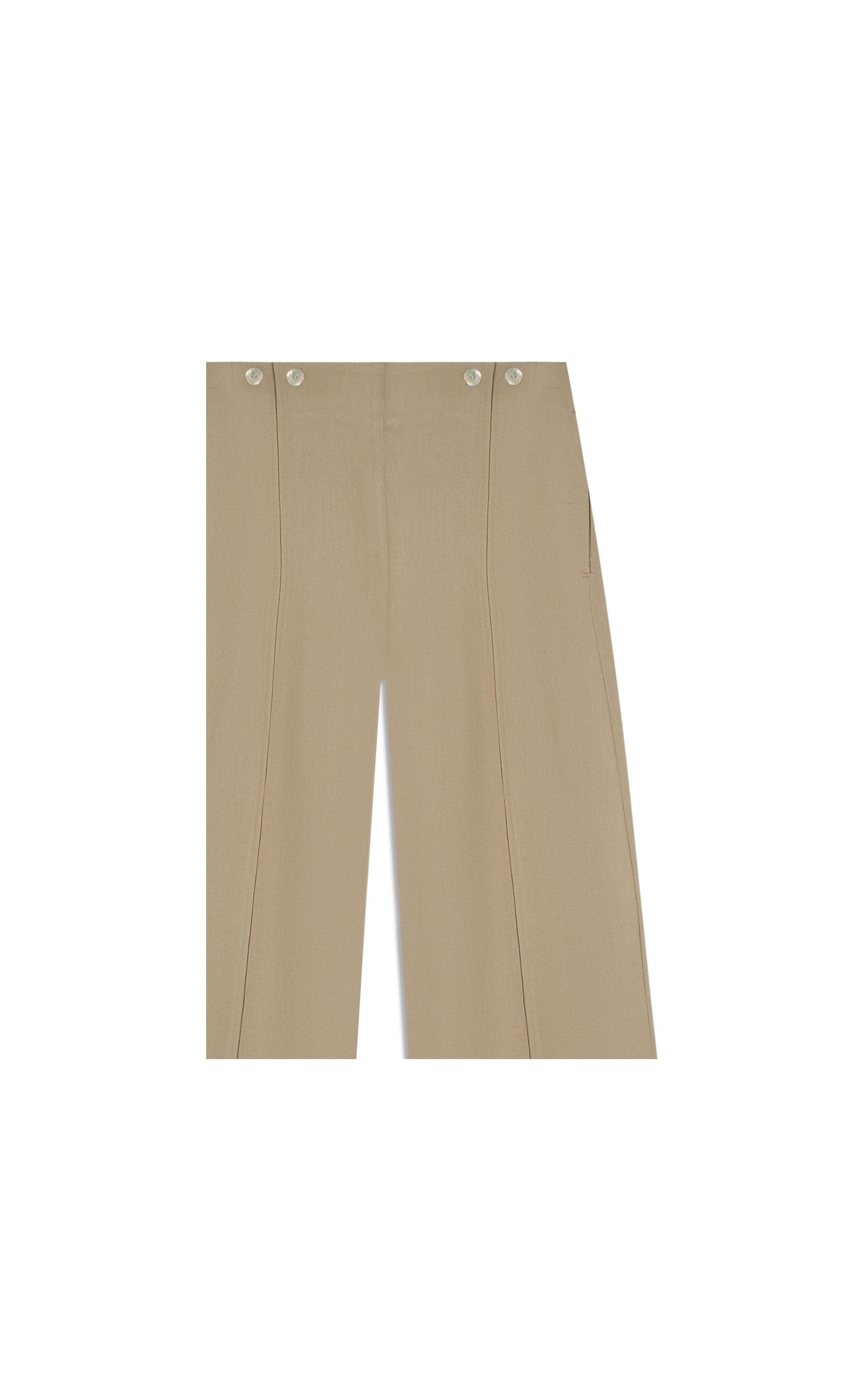 Calca Pete Path d Eph Linho Blend Caqui