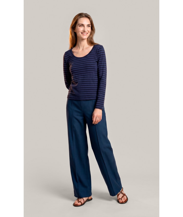 Calca Pete Path d Eph Linho Blend Dark Navy