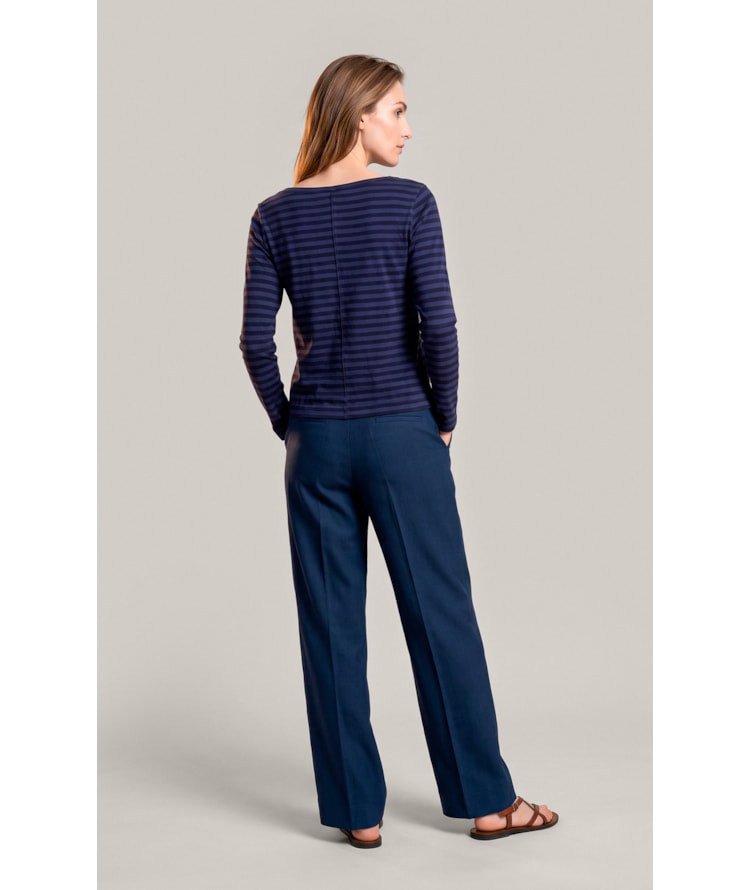 Calca Pete Path d Eph Linho Blend Dark Navy