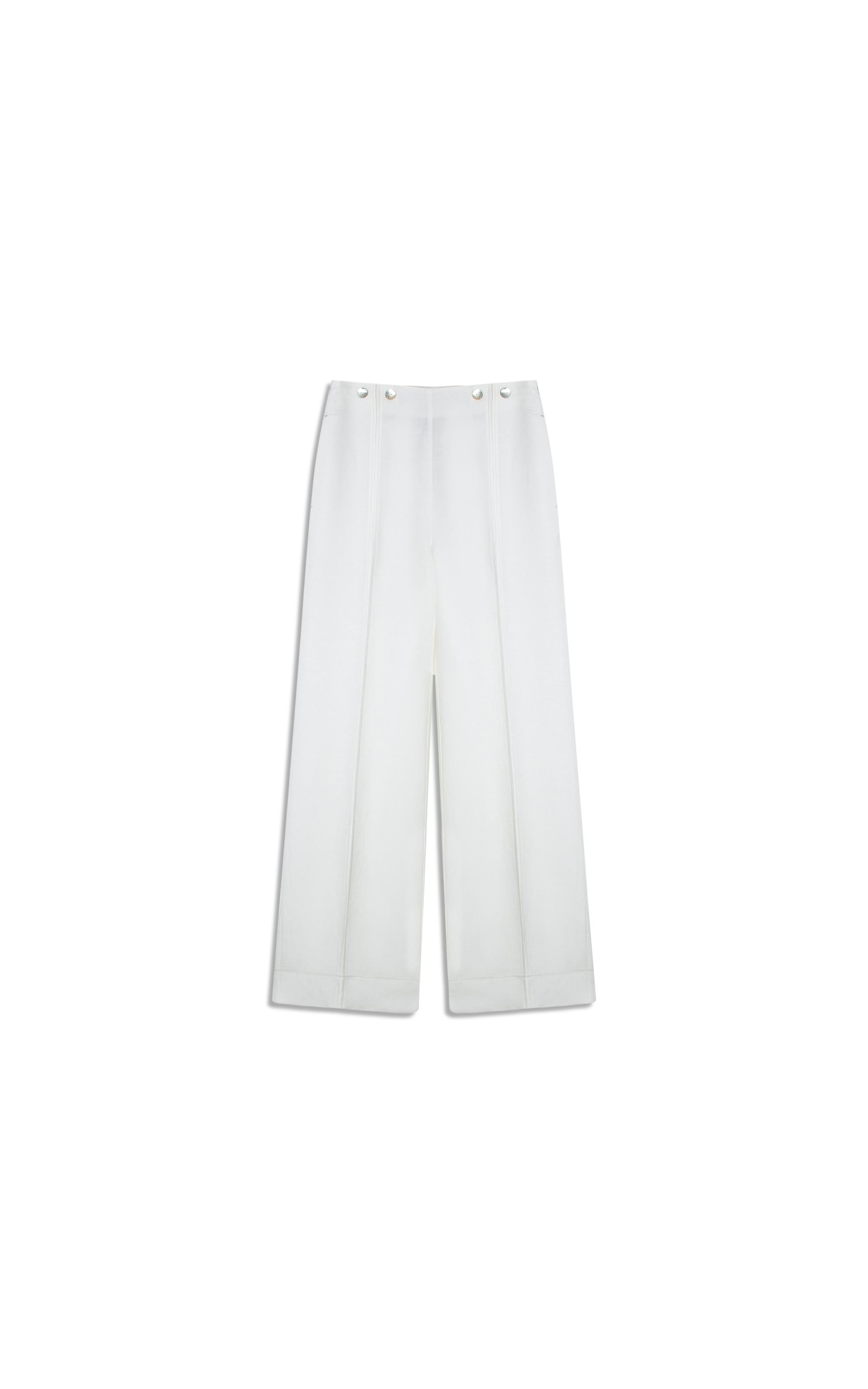 Calca Pete  Patheph Linho Blend Off White