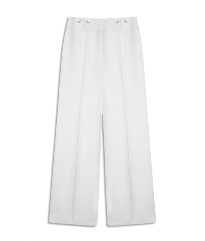 Calca Pete  Patheph Linho Blend Off White