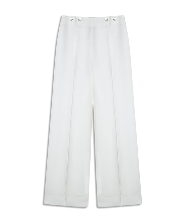 Calca Pete  Patheph Linho Blend Off White