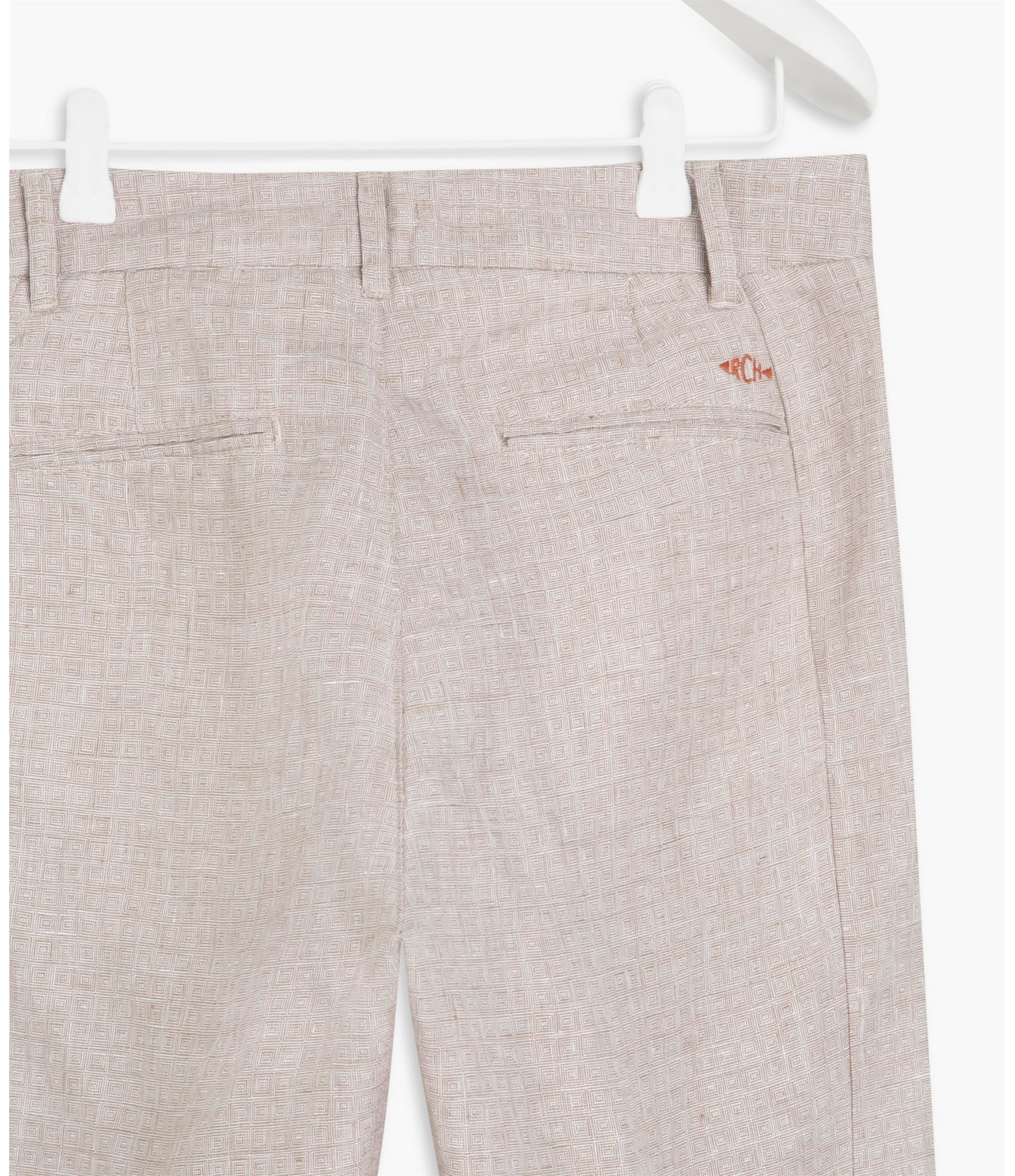 Calça Puro Linho  Analis Caqui