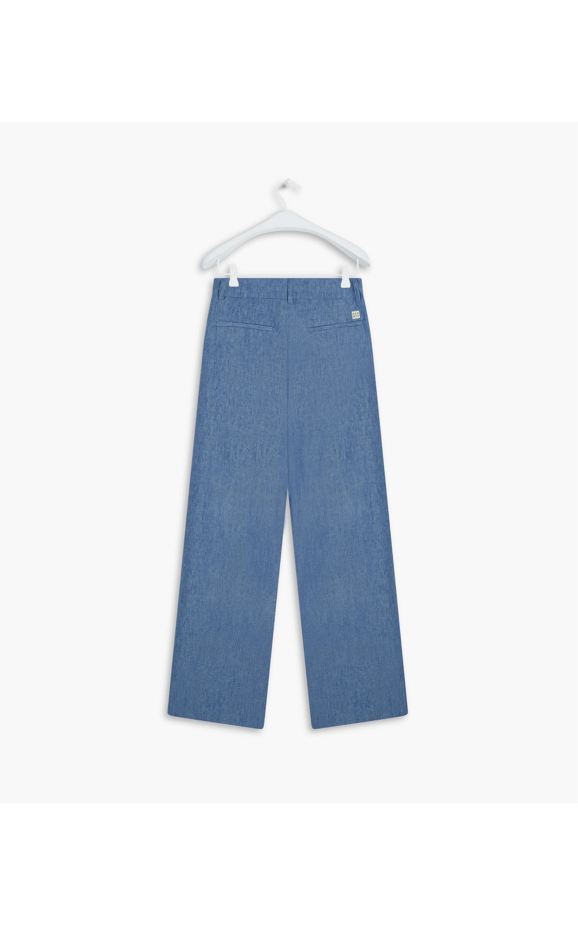Calça  Puro Linho  Barik Marinho