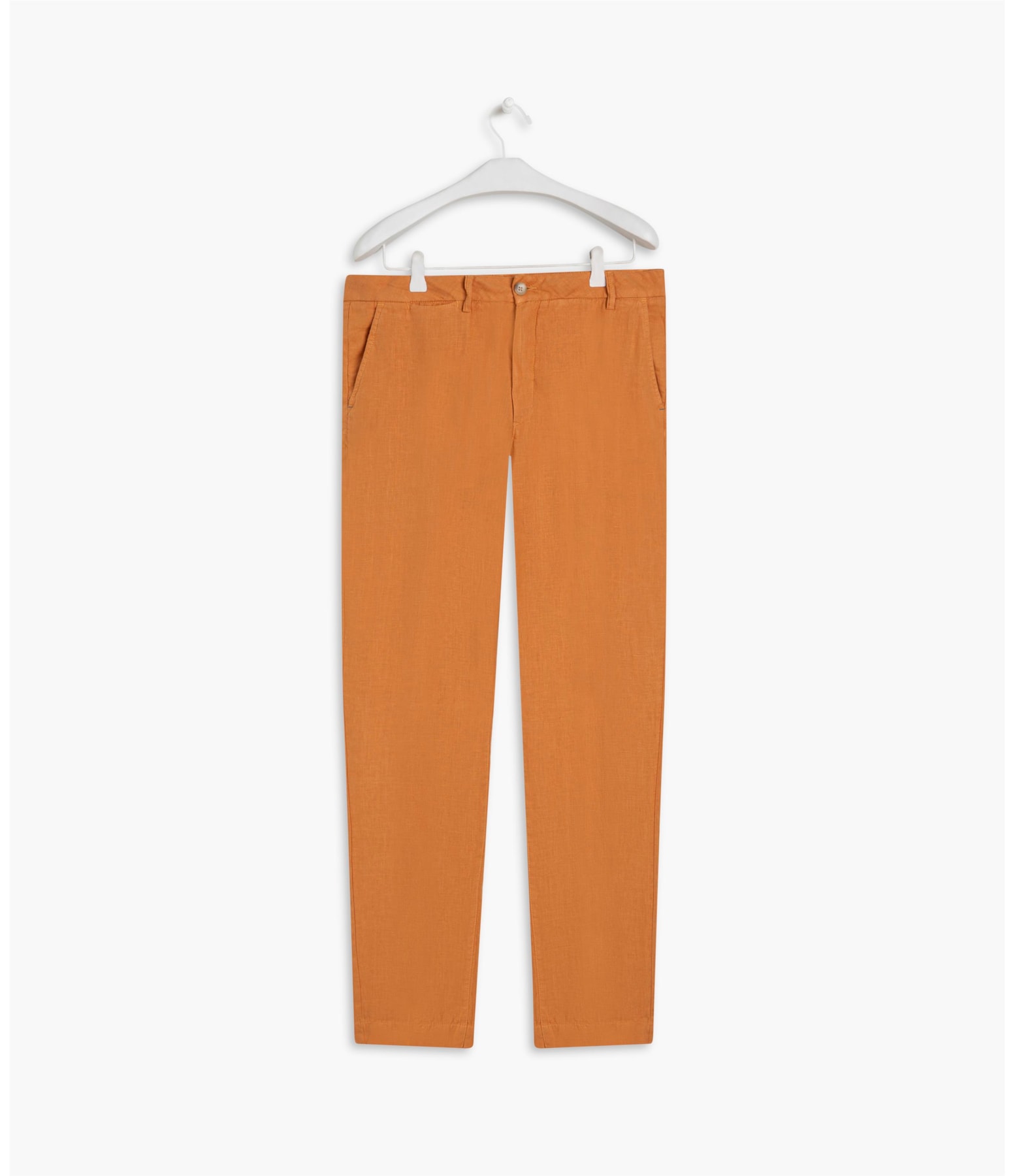Calça  Puro Linho  Chino Charcoal