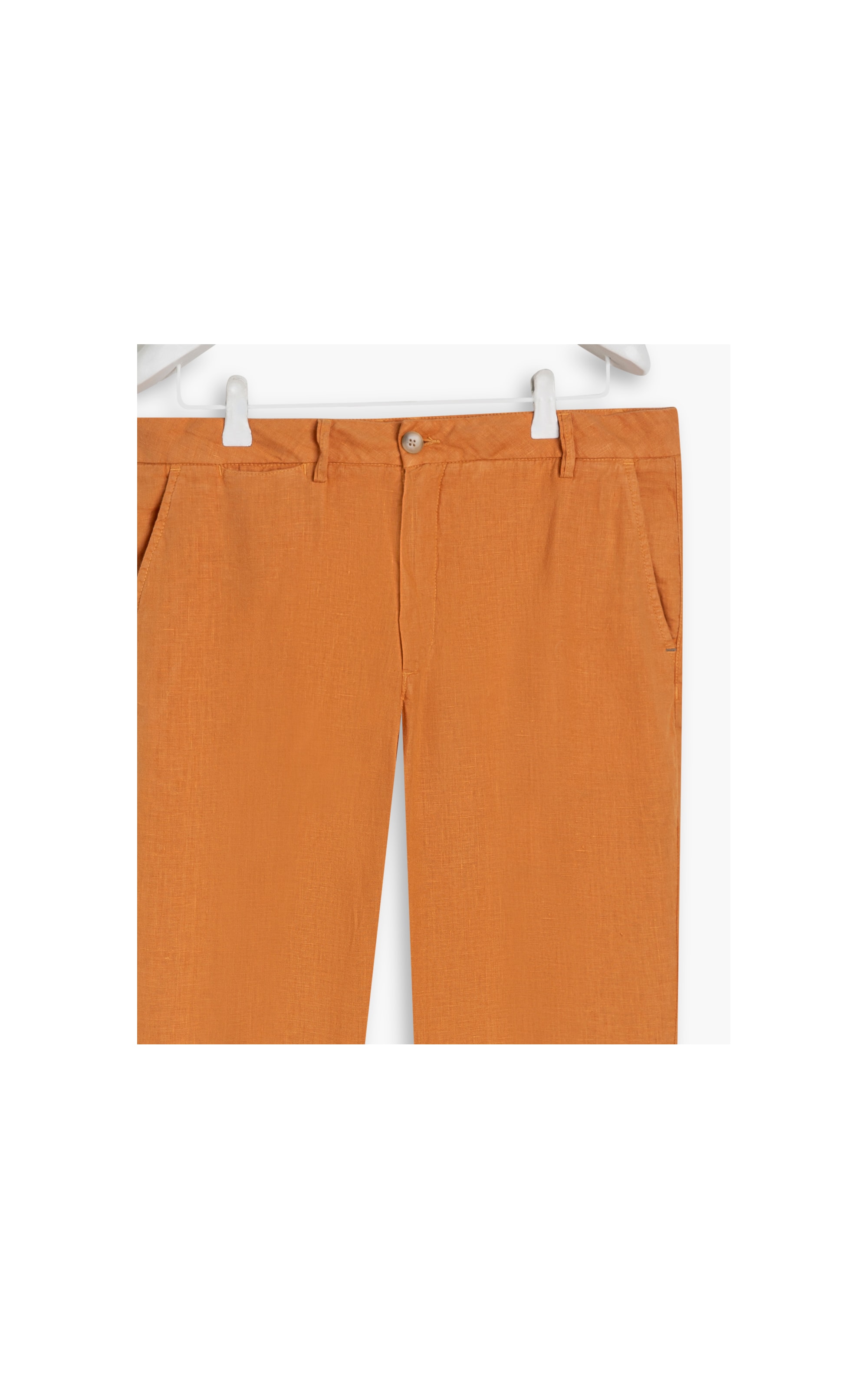 Calça  Puro Linho  Chino Charcoal