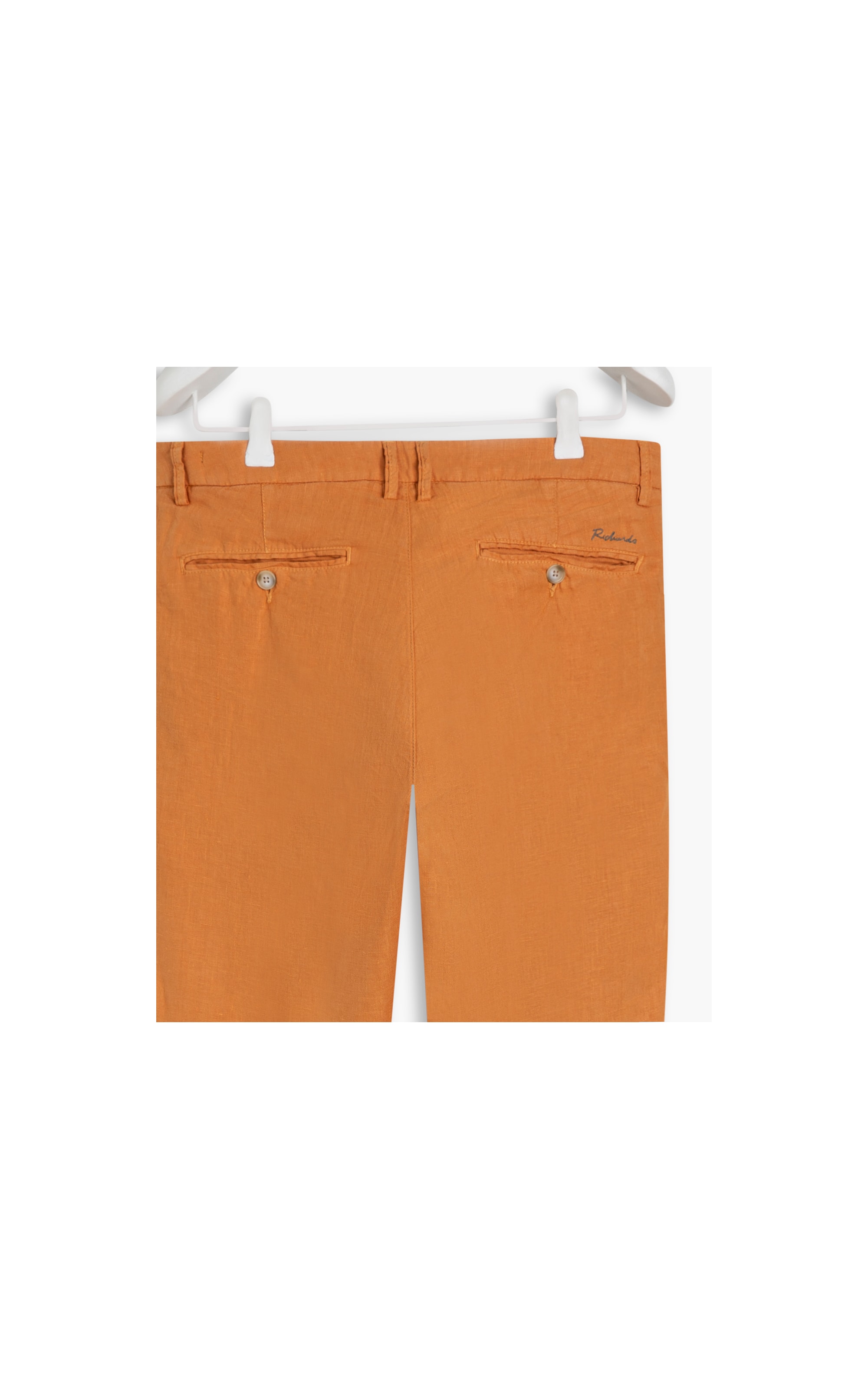 Calça  Puro Linho  Chino Charcoal