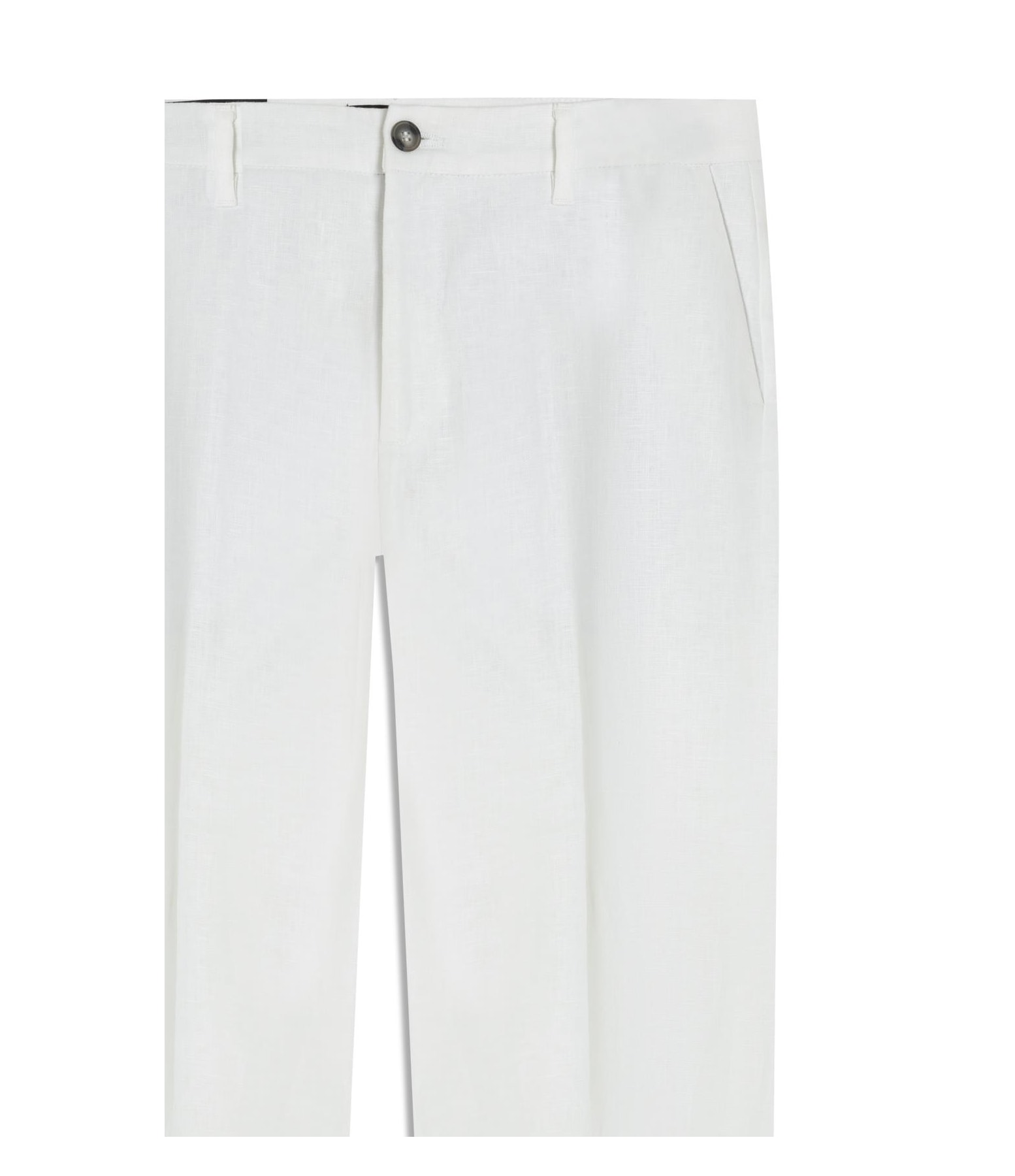 Calça  Puro Linho Chino Classic Branco