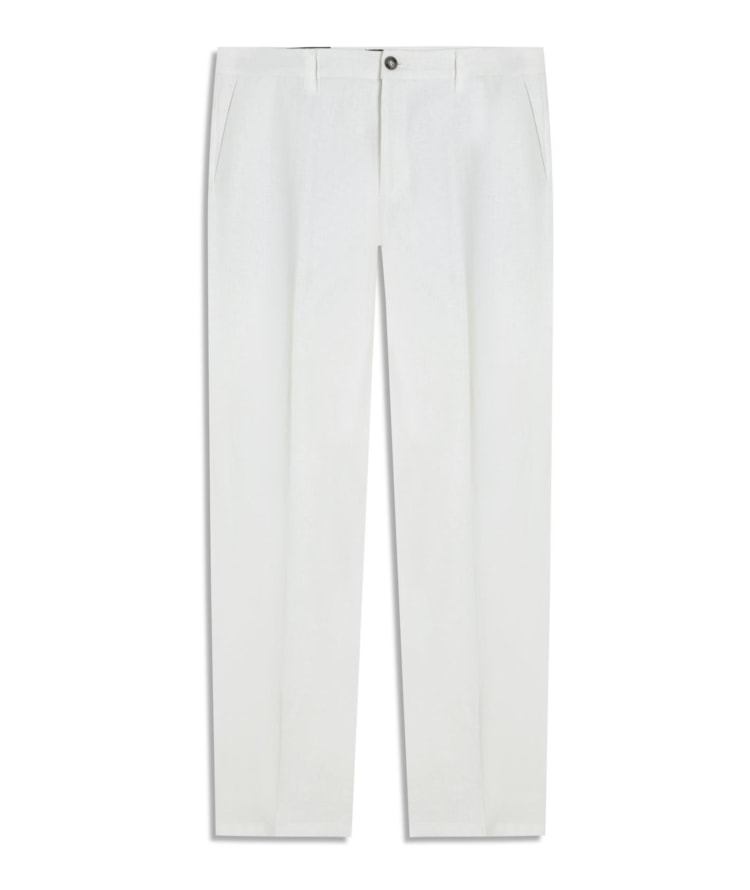 Calça  Puro Linho Chino Classic Branco