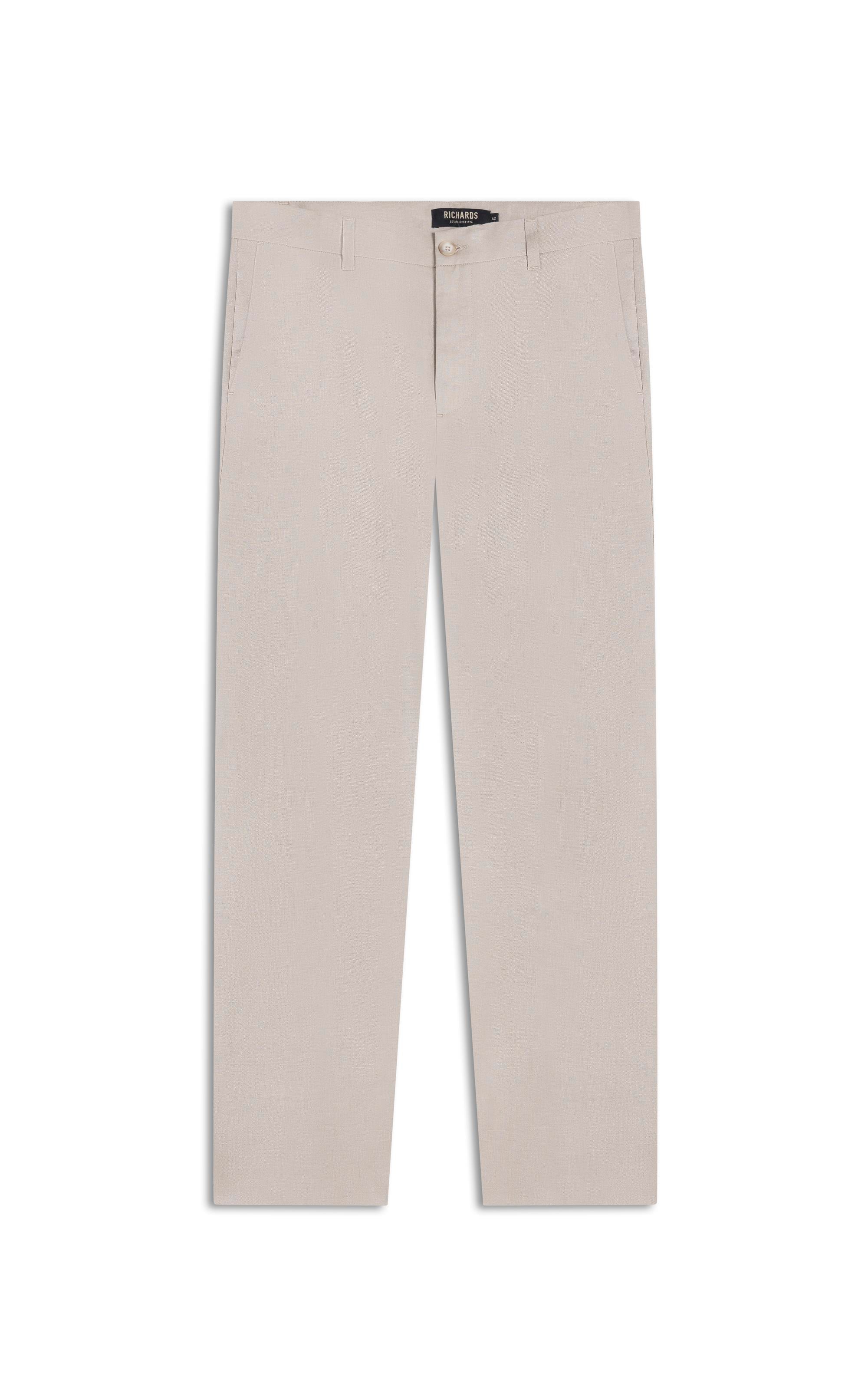 Calça  Puro Linho Chino Classic Husk