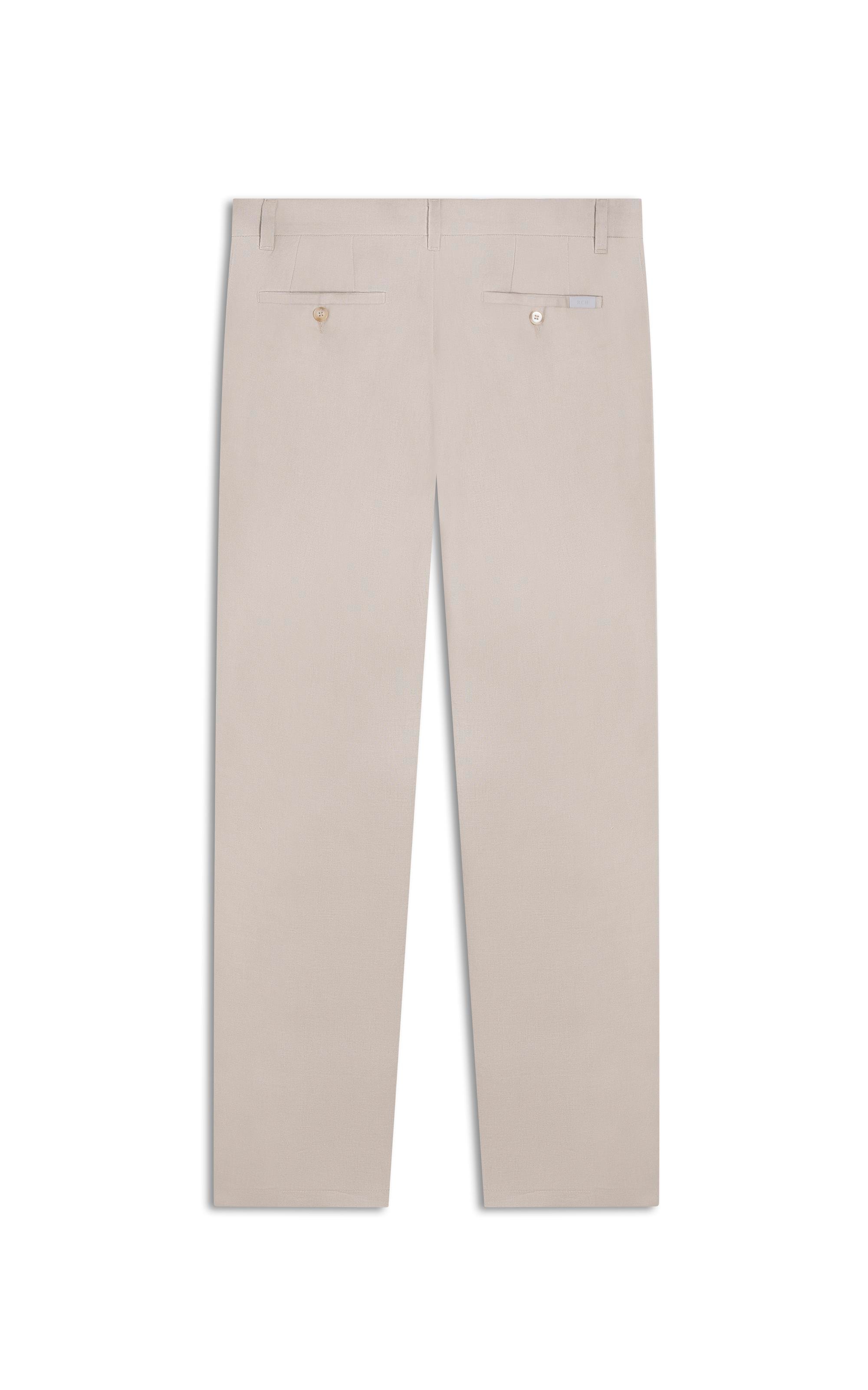 Calça  Puro Linho Chino Classic Husk