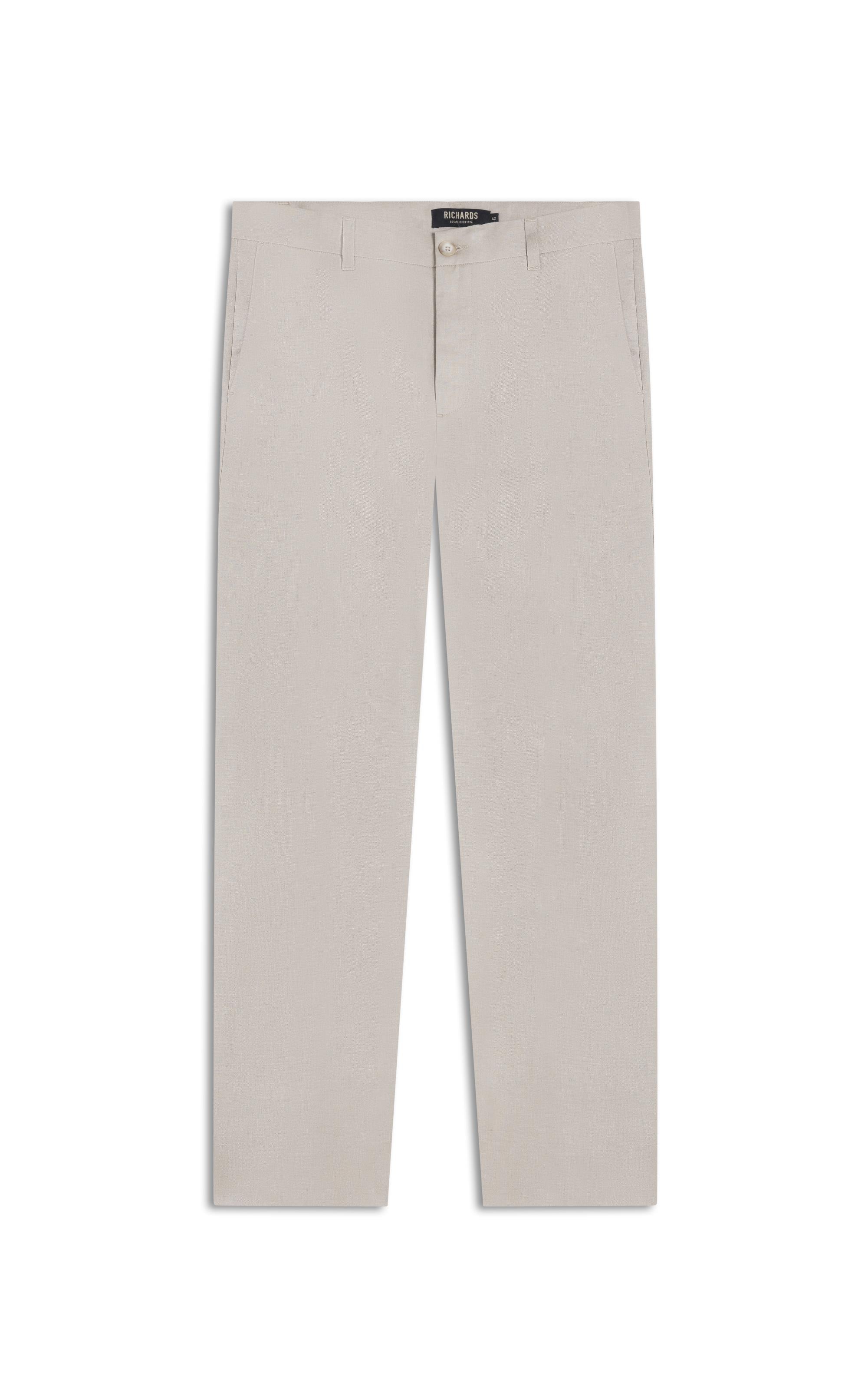 Calça  Puro Linho Chino Classic Husk