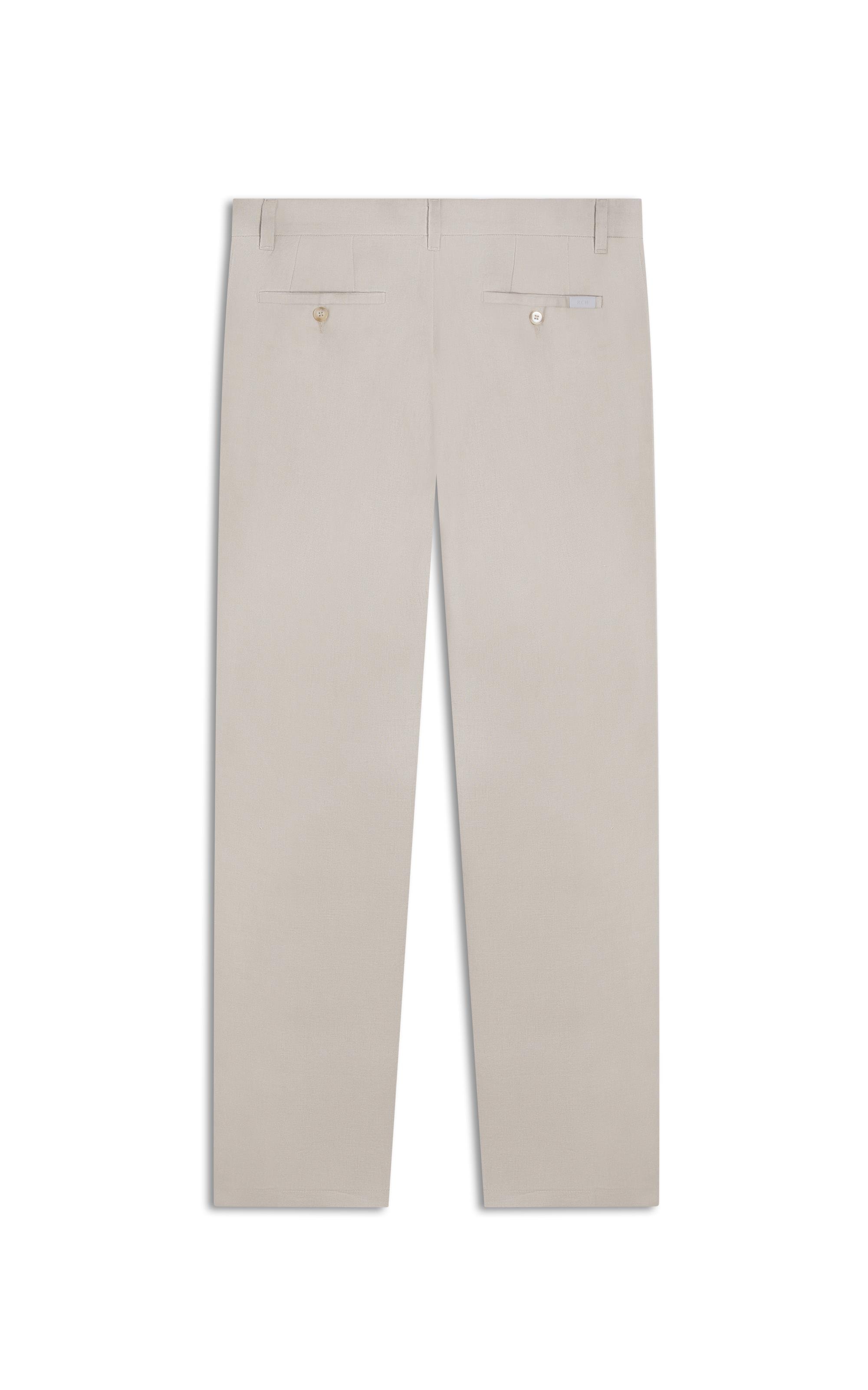 Calça  Puro Linho Chino Classic Husk