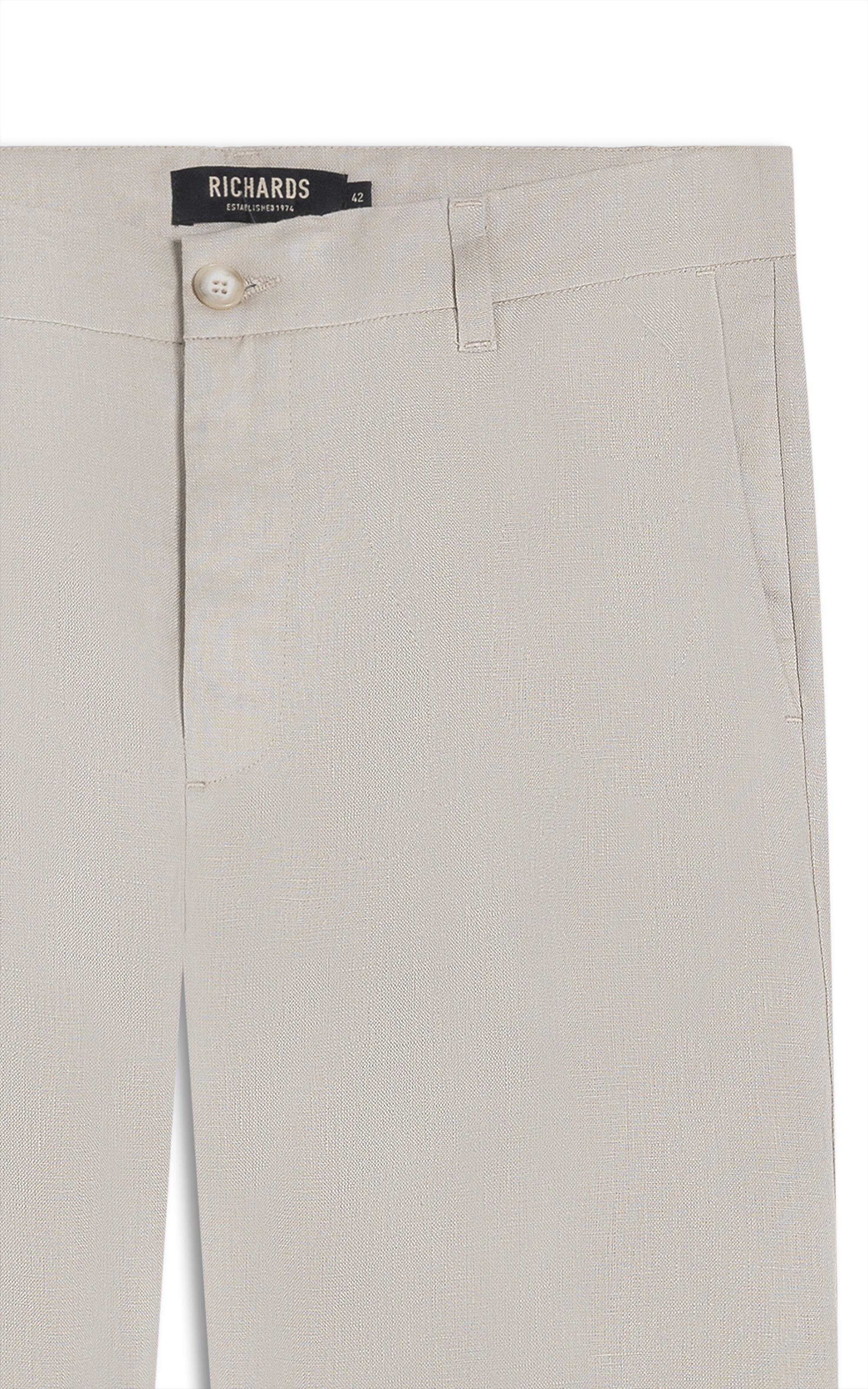 Calça  Puro Linho Chino Classic Husk