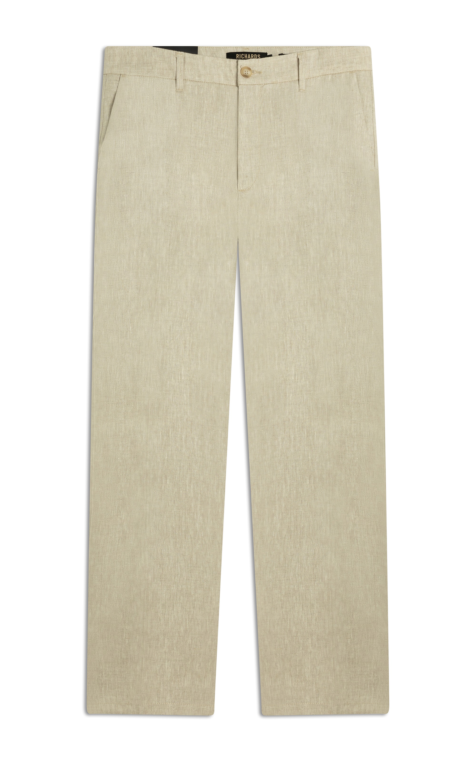 Calça  Puro Linho Chino Classic Natural