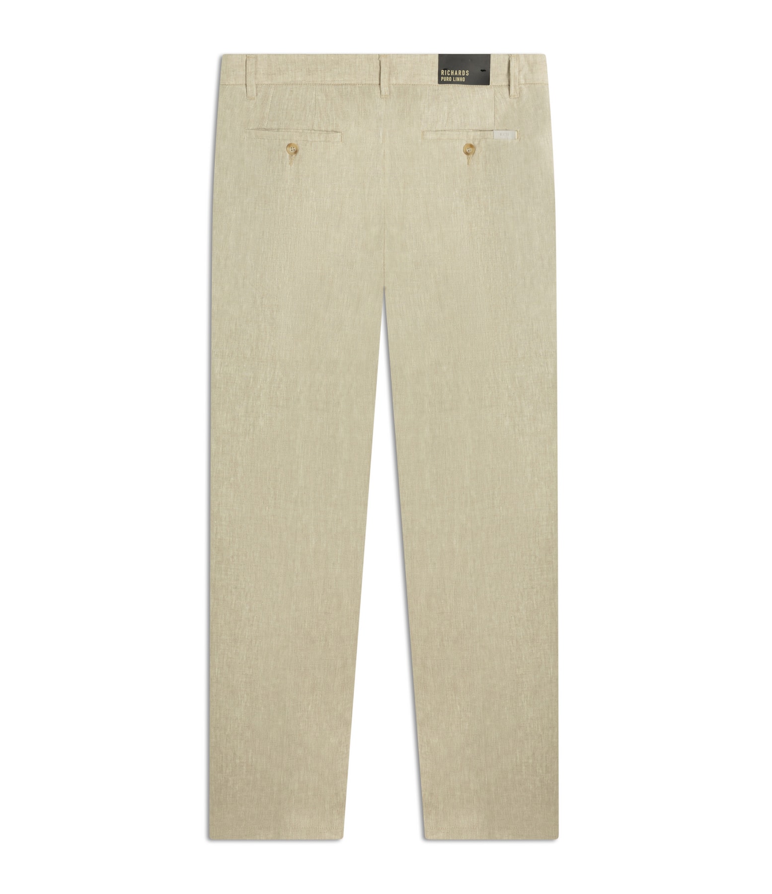 Calça  Puro Linho Chino Classic Natural