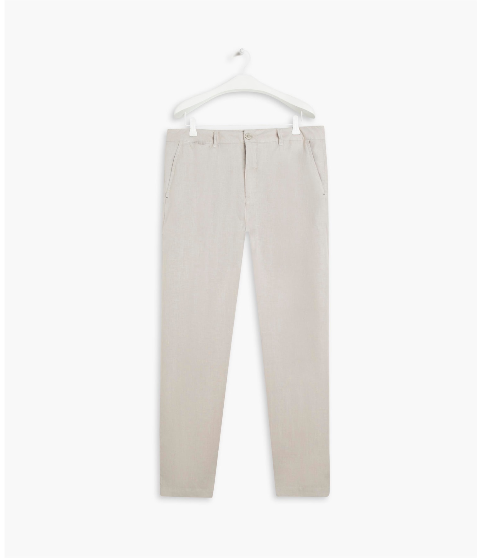 Calça Puro Linho Chino Gelo