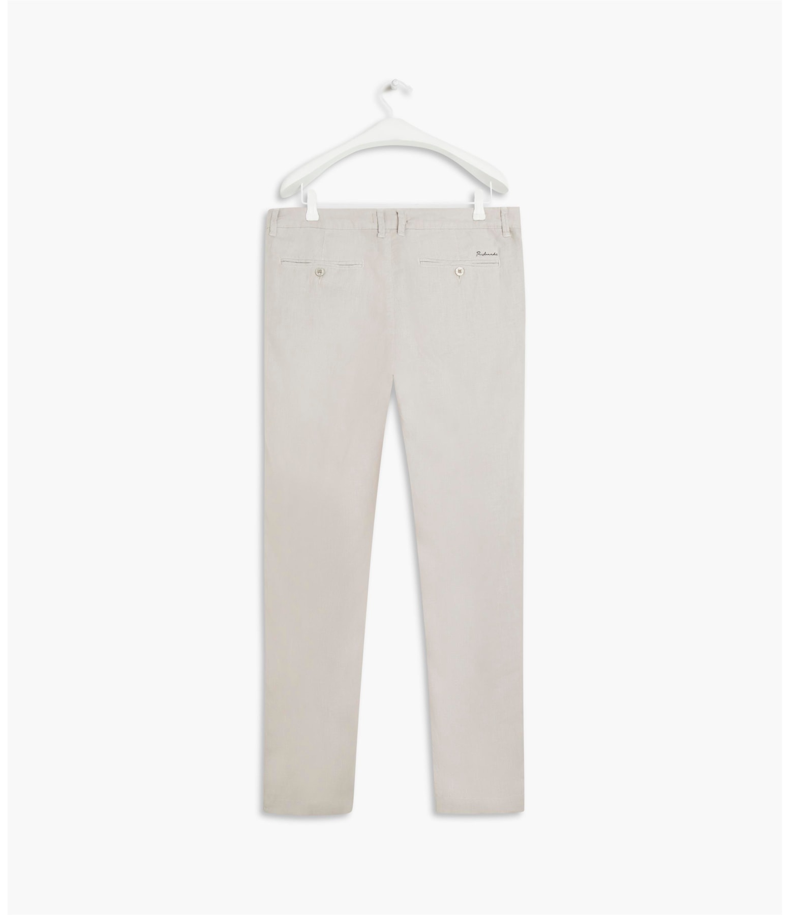 Calça Puro Linho Chino Gelo