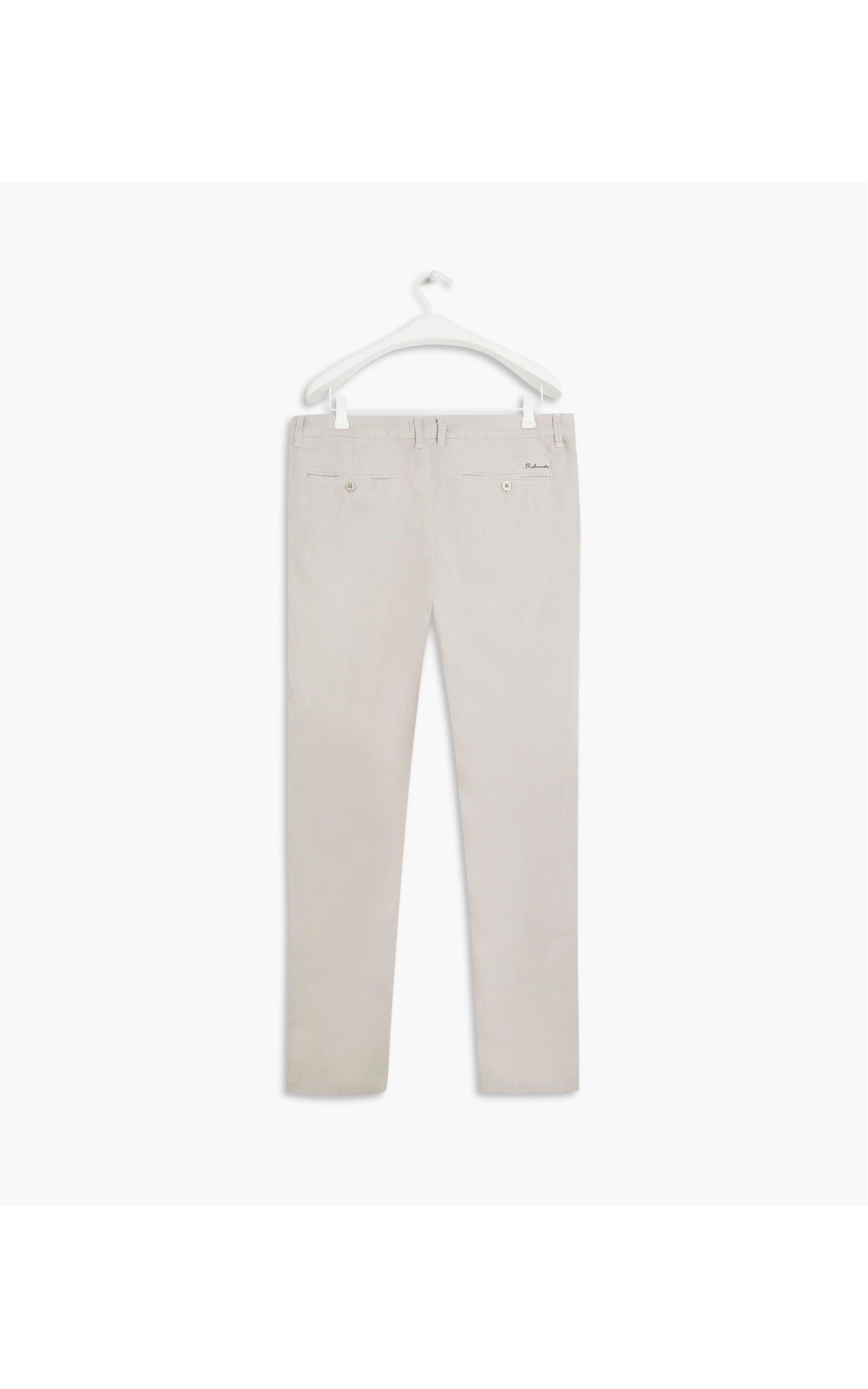 Calça Puro Linho Chino Gelo