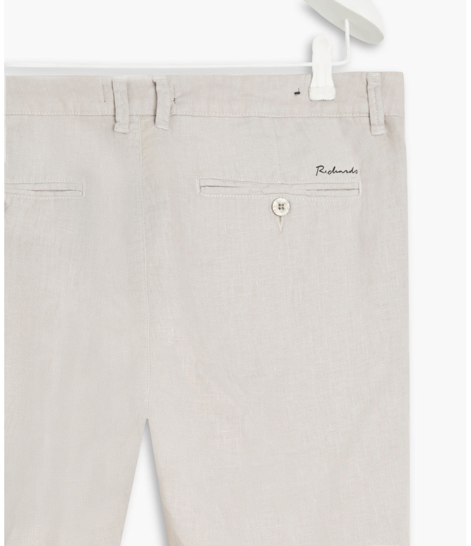 Calça Puro Linho Chino Gelo