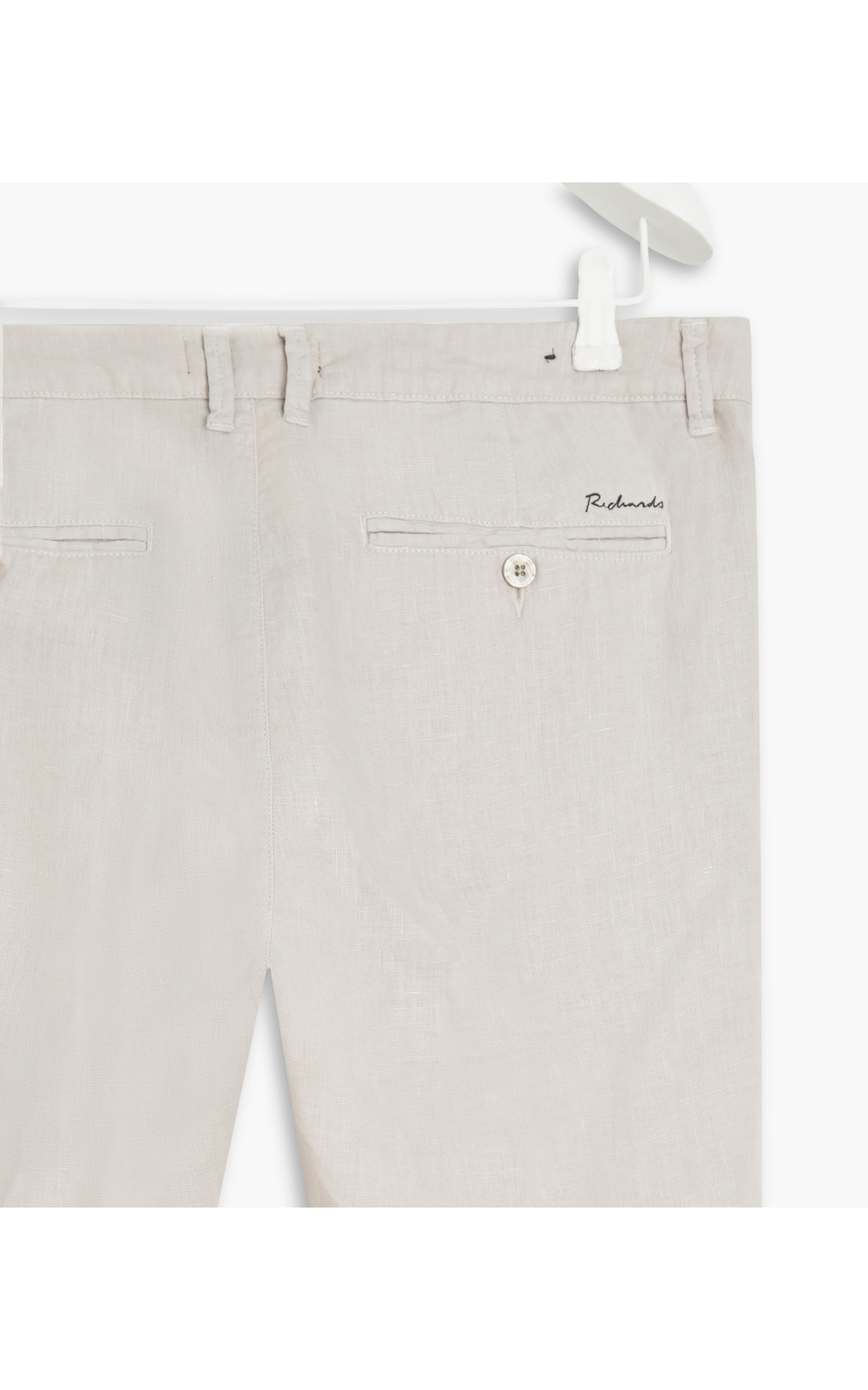 Calça Puro Linho Chino Gelo
