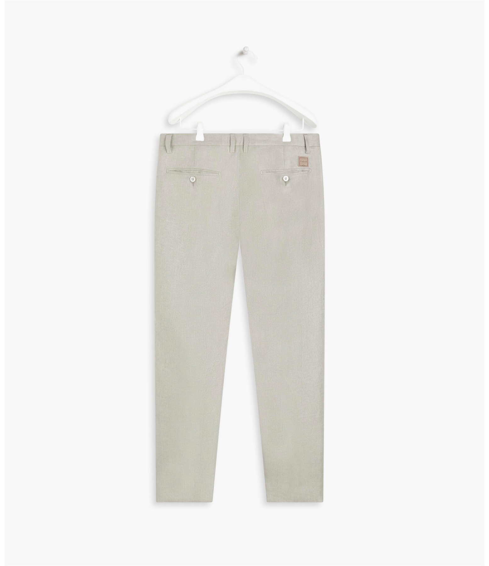 Calça Puro Linho Chino Herringbone Sandy
