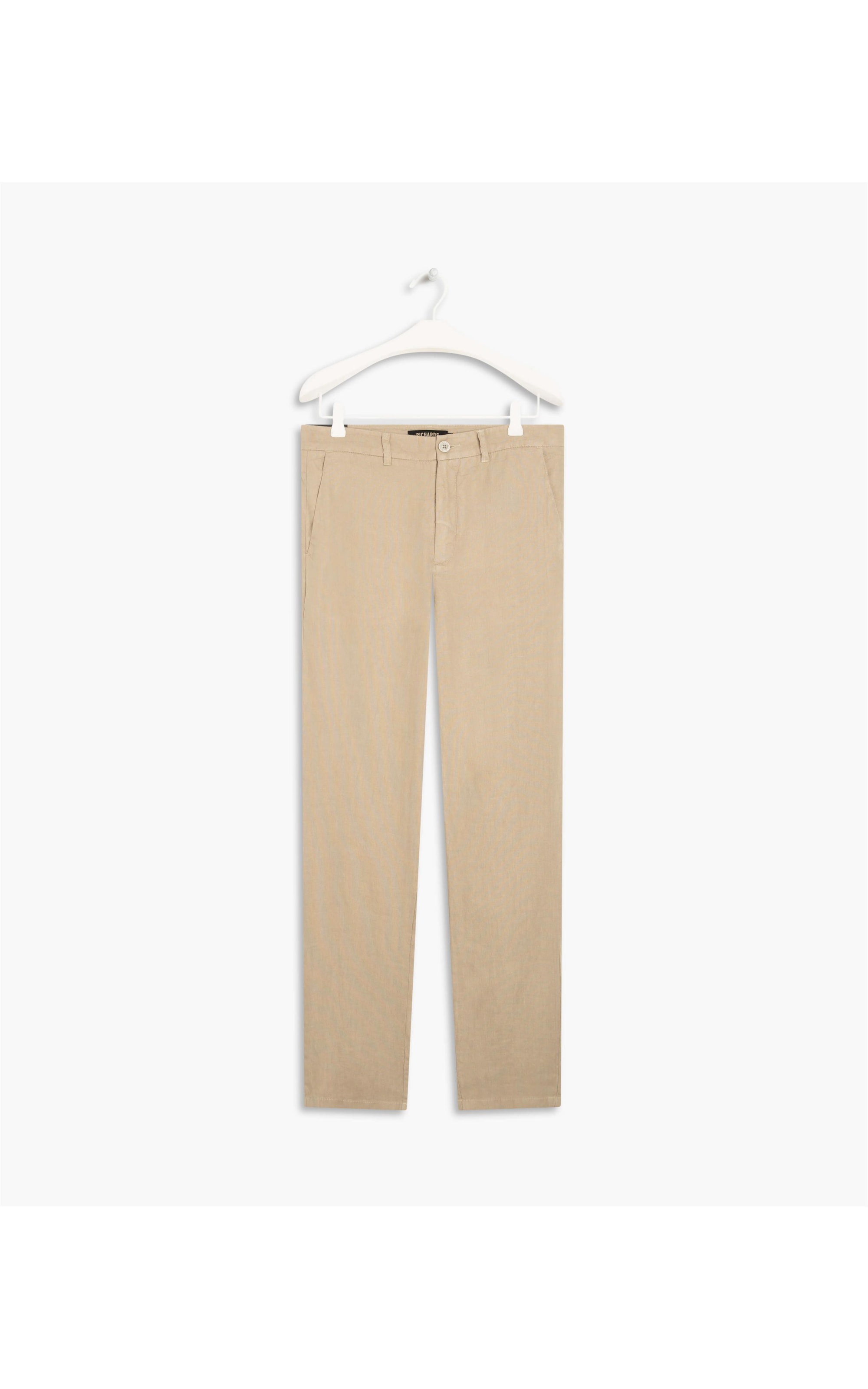 Calça  Puro Linho  Chino Li Areia