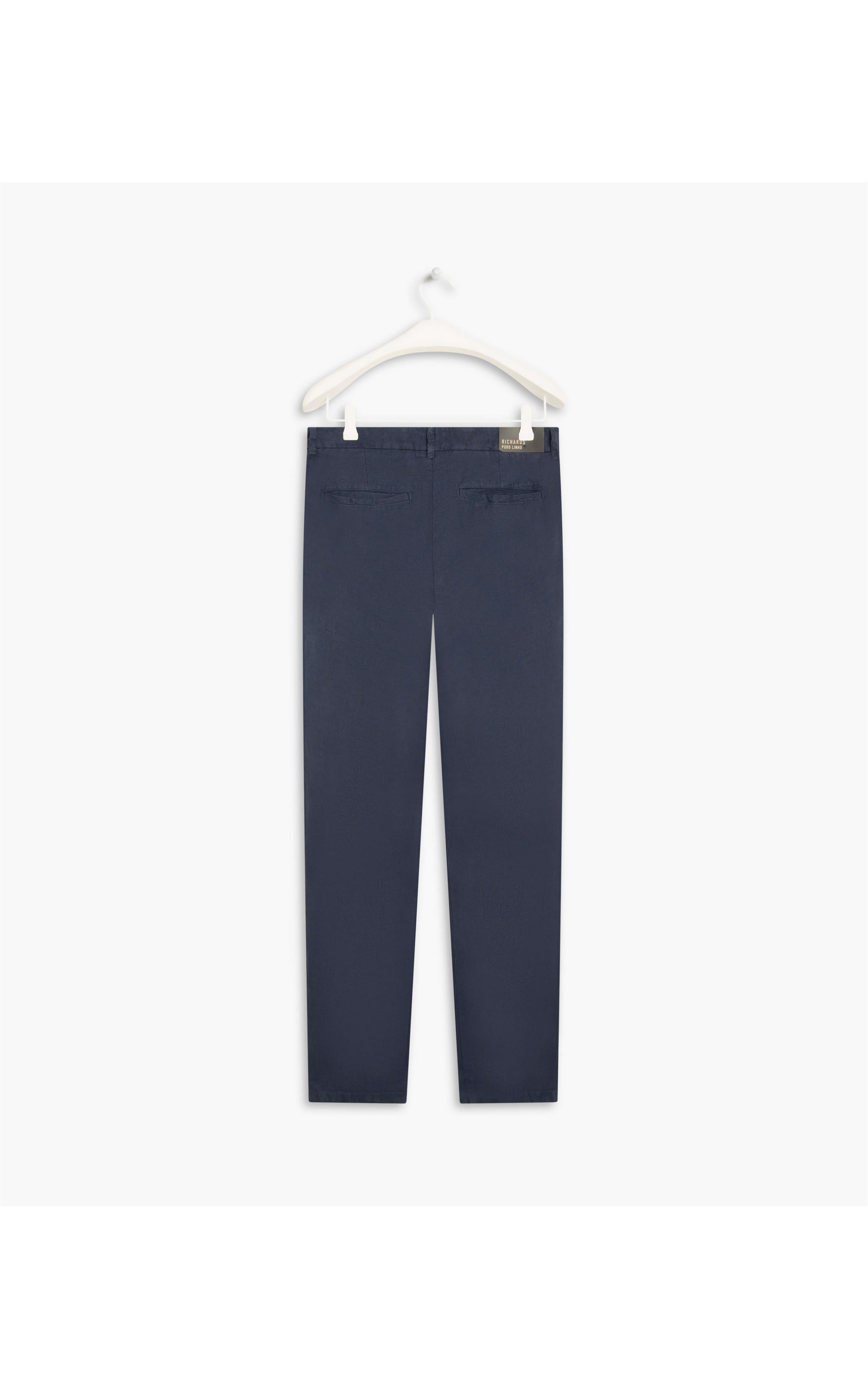 Calça  Puro Linho  Chino Li Marinho