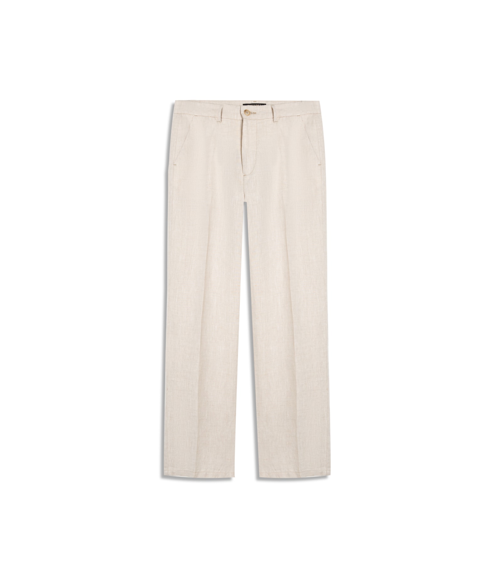 Calça  Puro Linho Chino Lift Uni Areia