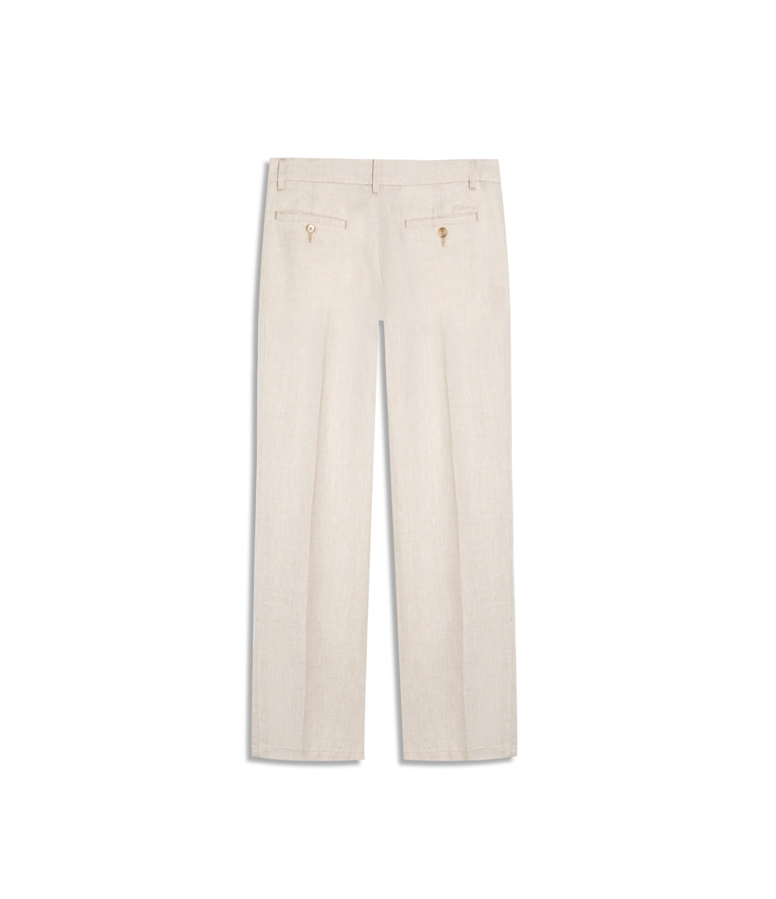 Calça  Puro Linho Chino Lift Uni Areia