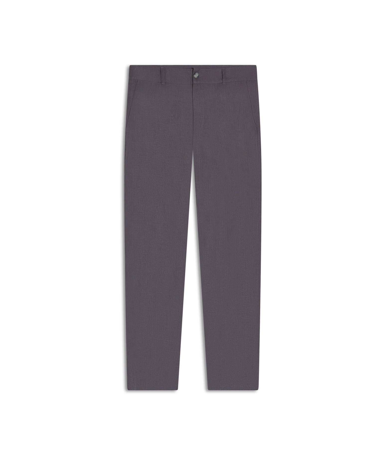 Calça  Puro Linho  Chino Lift Uni Chumbo Mescla