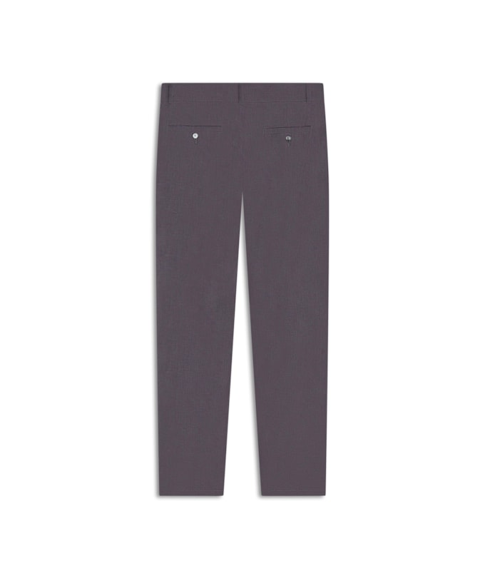 Calça  Puro Linho  Chino Lift Uni Chumbo Mescla