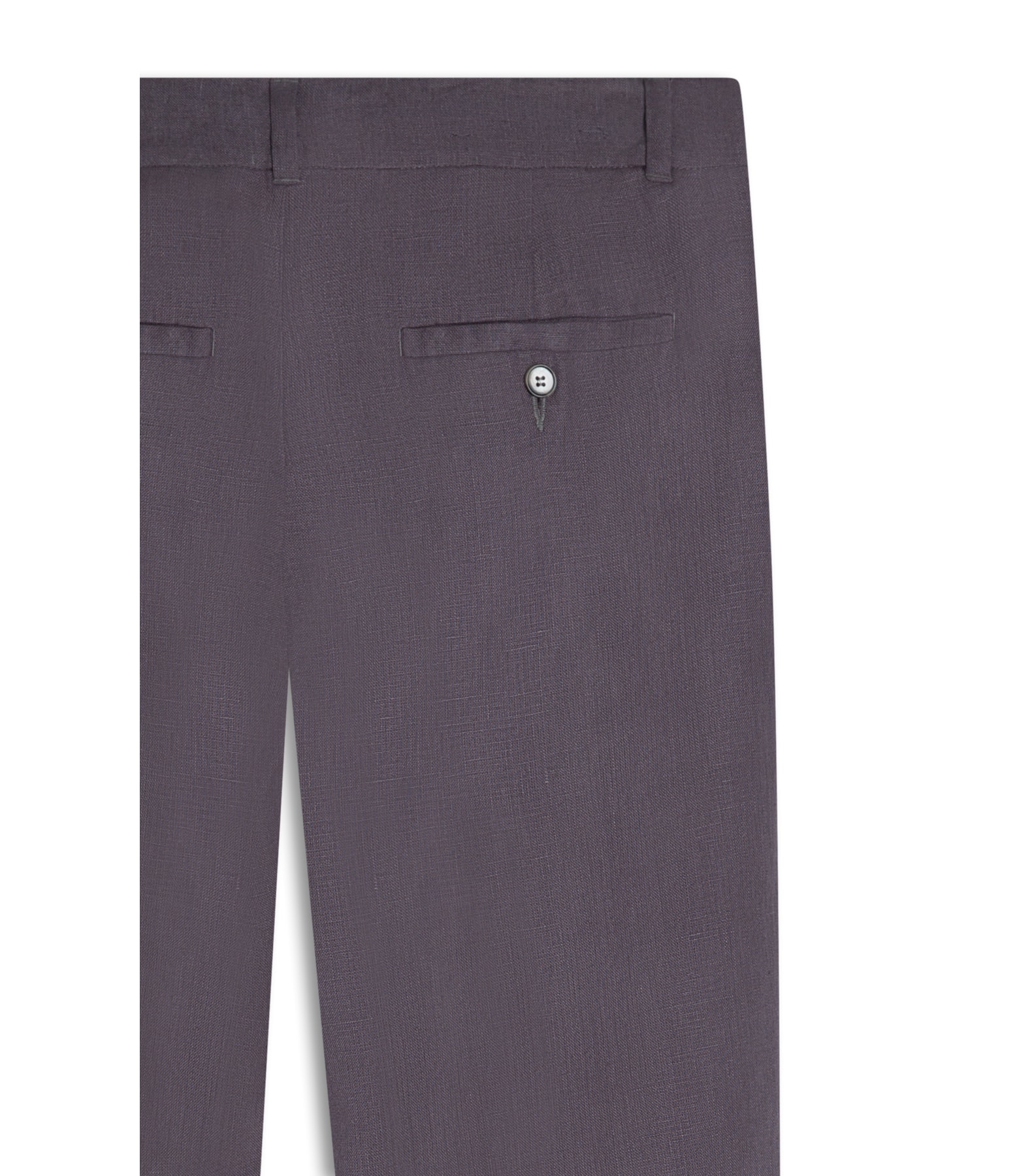 Calça  Puro Linho  Chino Lift Uni Chumbo Mescla