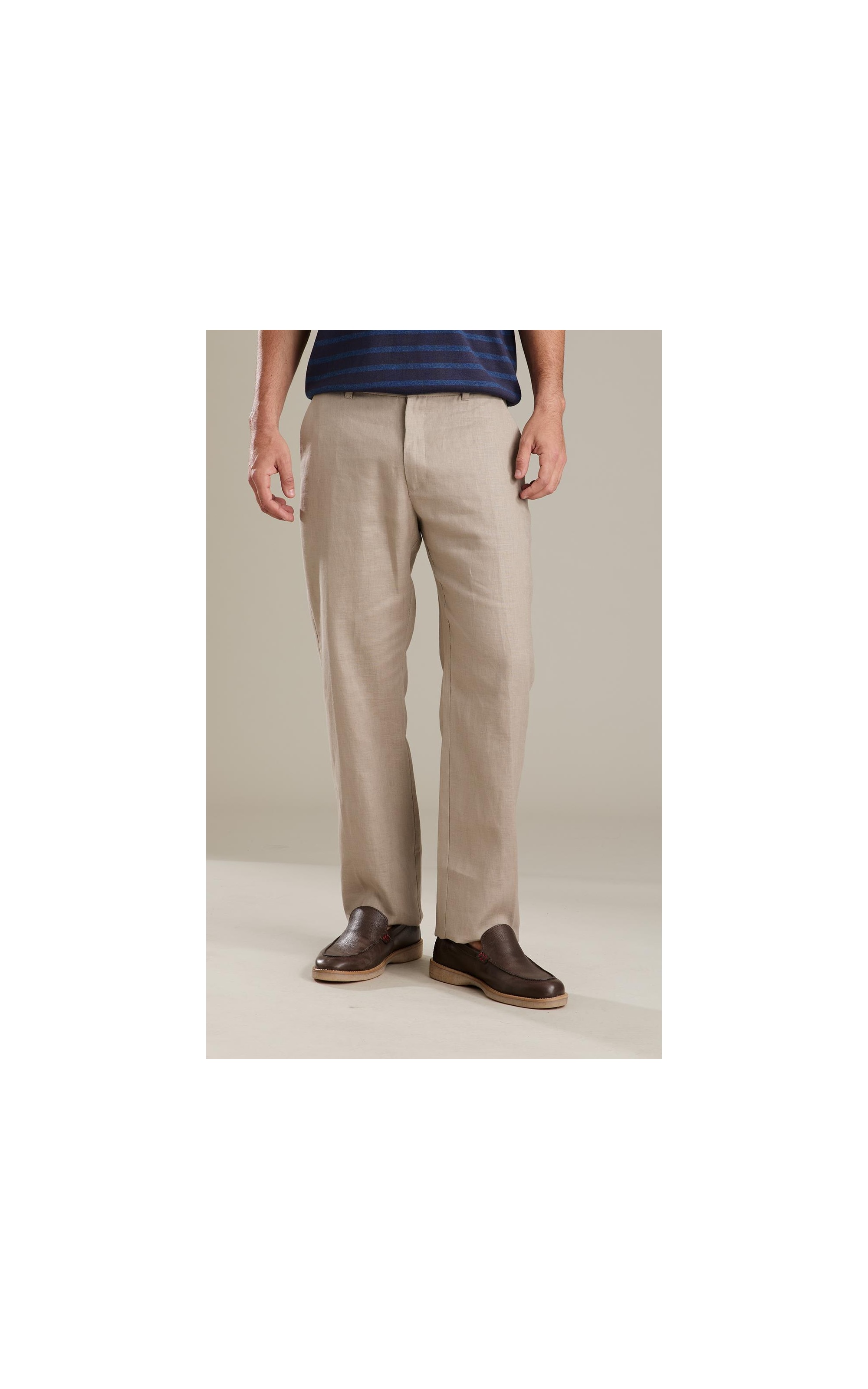 Calça  Puro Linho  Chino Lift Uni Fendi