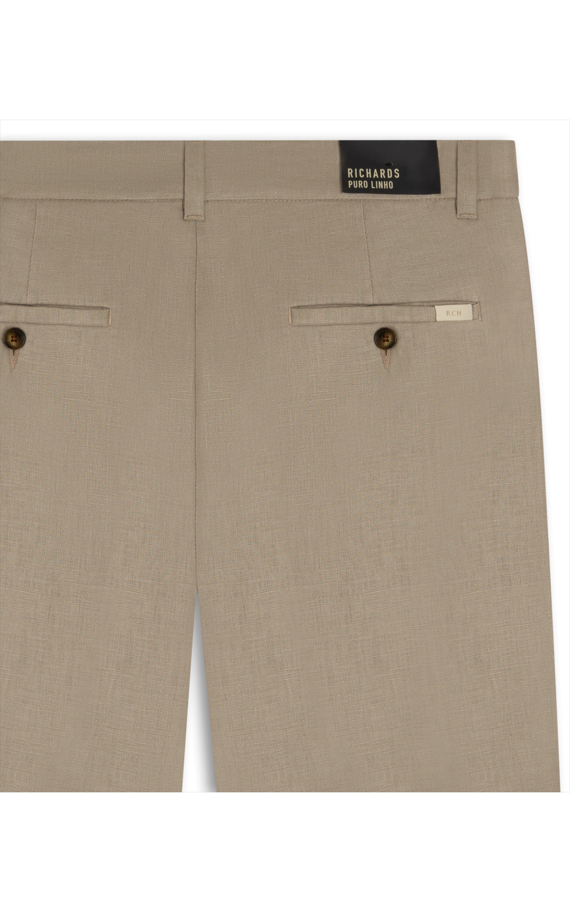 Calça  Puro Linho  Chino Lift Uni Fendi