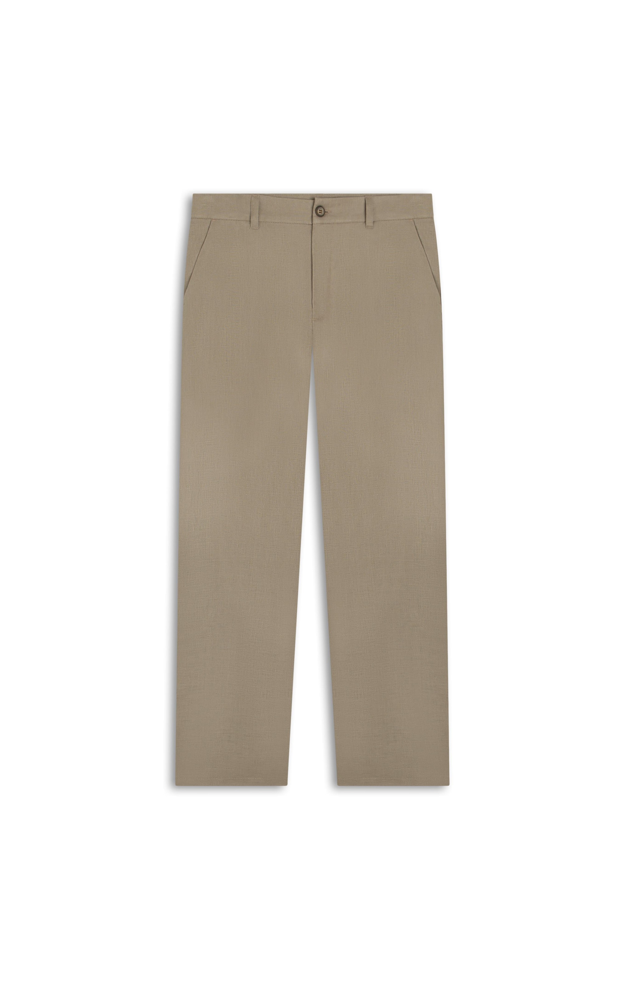 Calça  Puro Linho  Chino Lift Uni Fendi