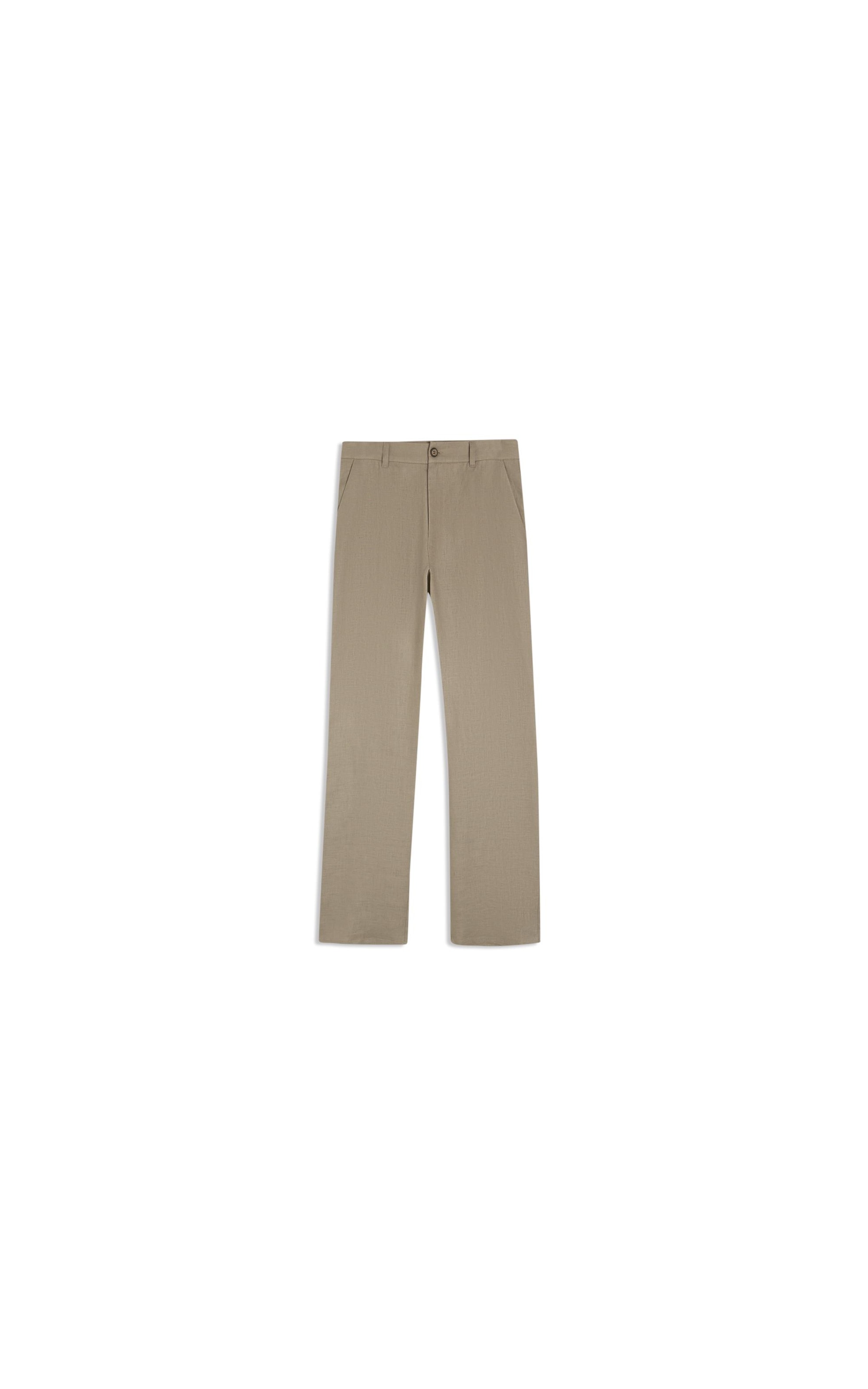 Calça  Puro Linho  Chino Lift Uni Fendi