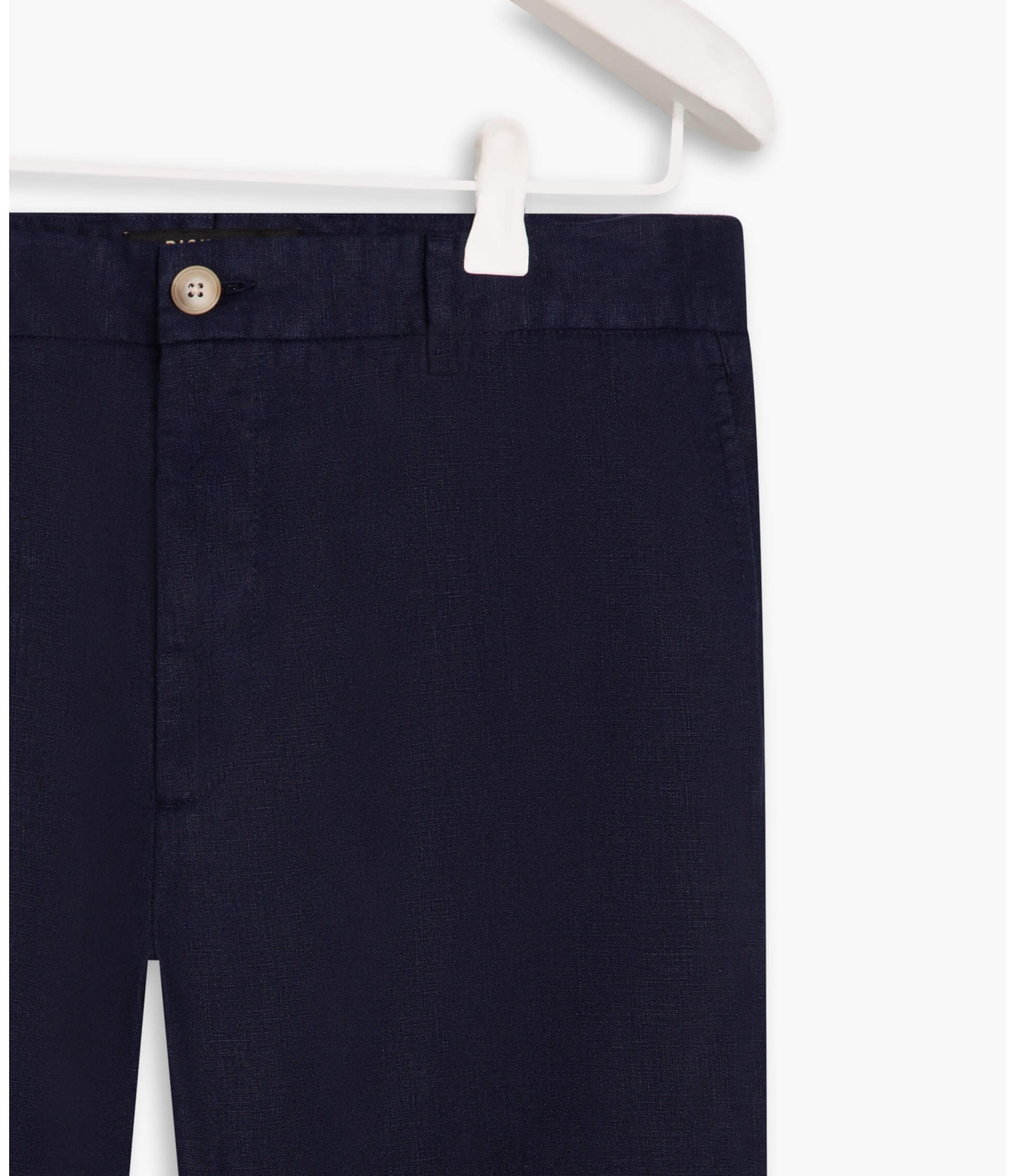 Calça  Puro Linho Chino Santorini Marinho