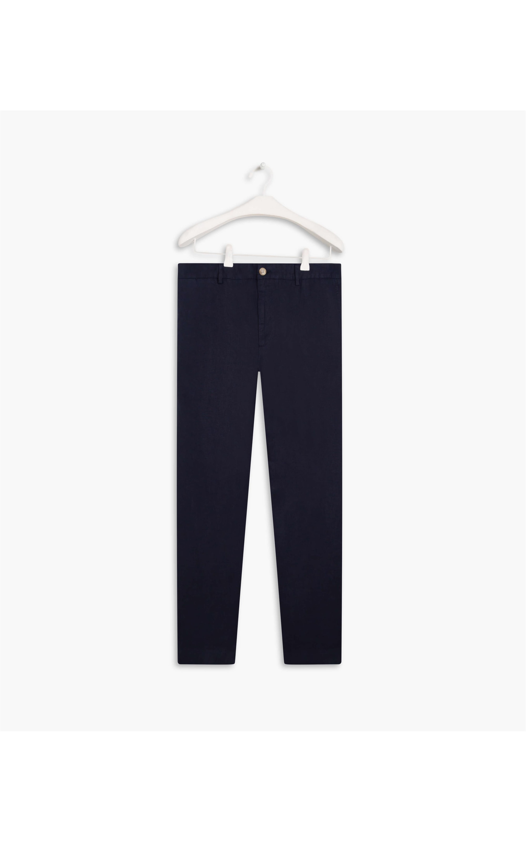Calça  Puro Linho Chino Santorini Marinho