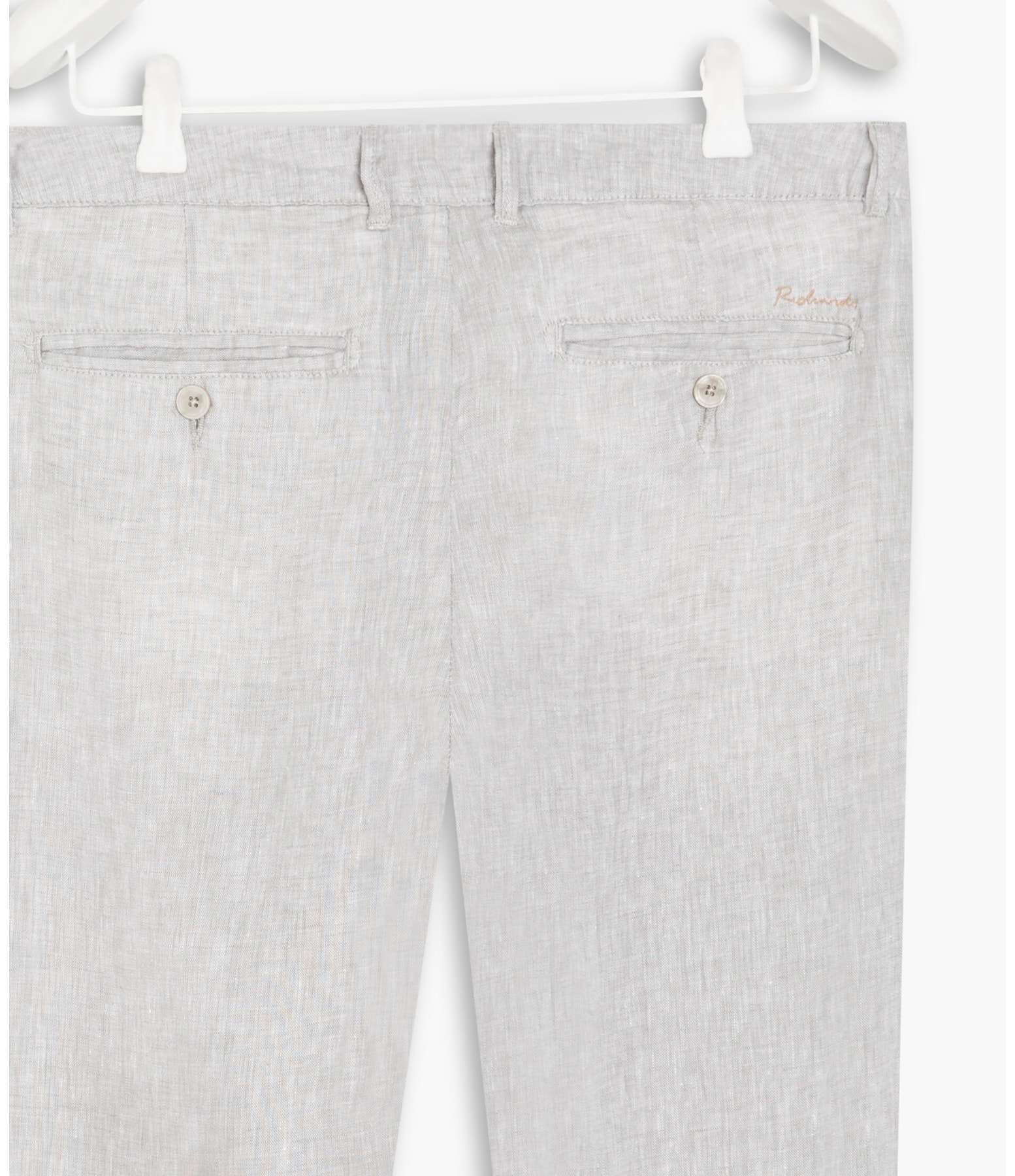 Calça  Puro Linho Chino Santorini Natural